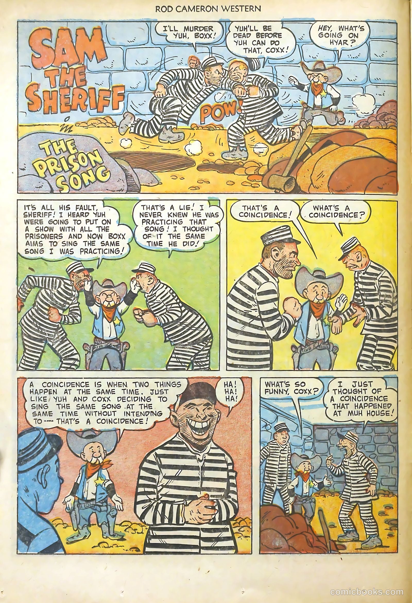 Rod Cameron Western #18 (1952) — page 14 of 36
