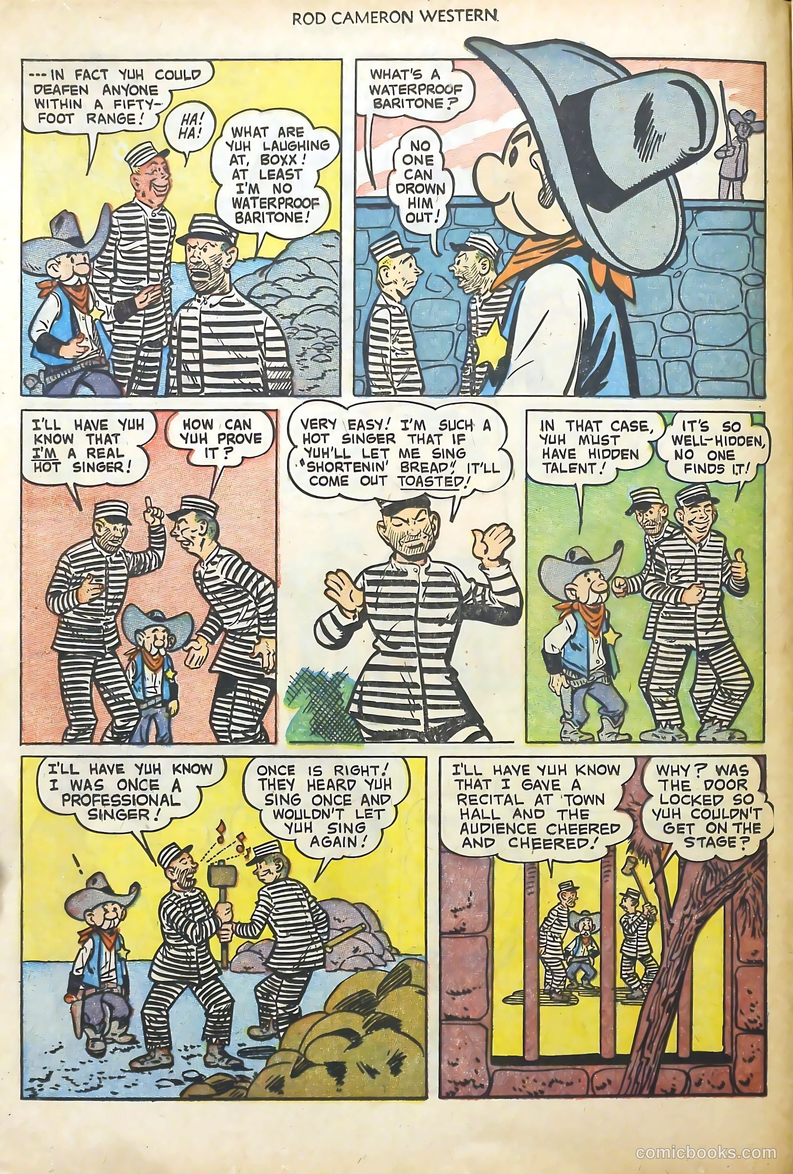 Rod Cameron Western #18 (1952) — page 16 of 36