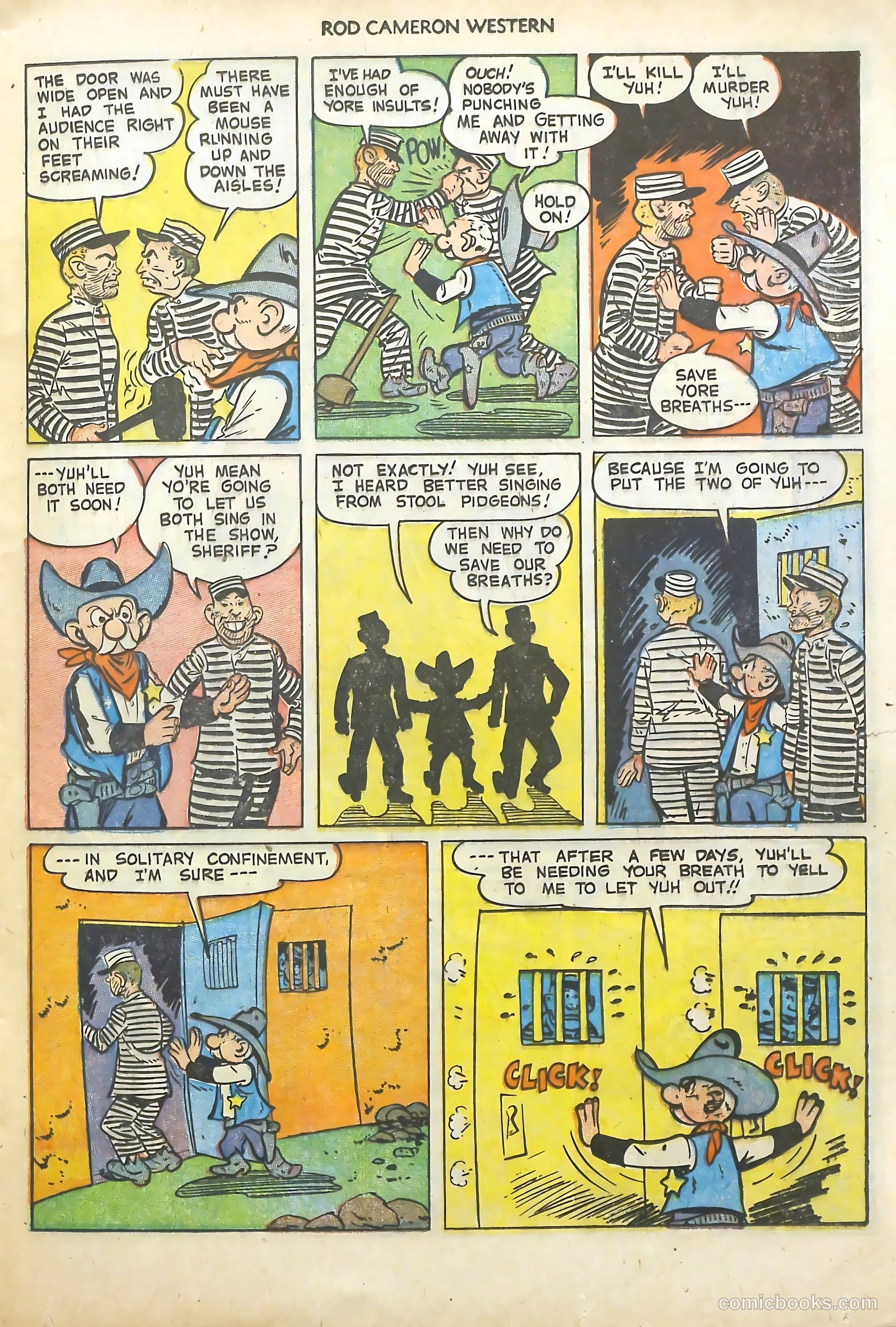 Rod Cameron Western #18 (1952) — page 17 of 36
