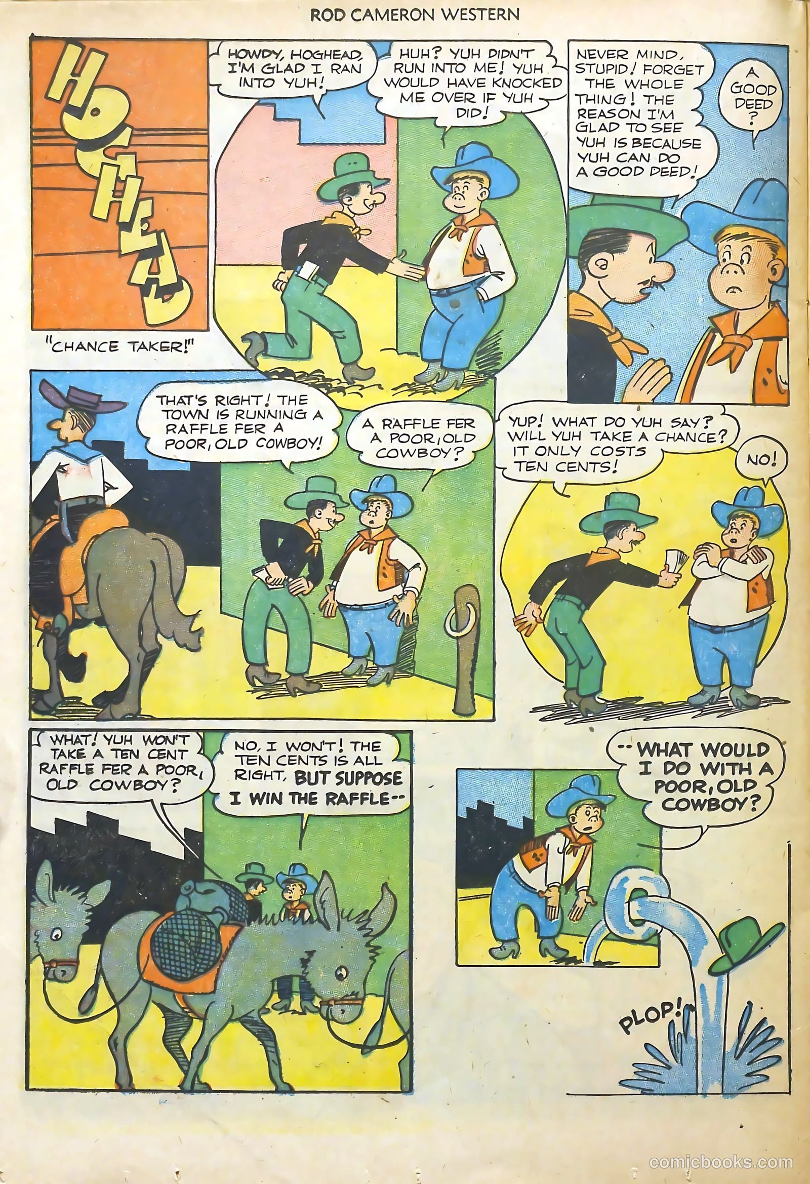 Rod Cameron Western #18 (1952) — page 24 of 36