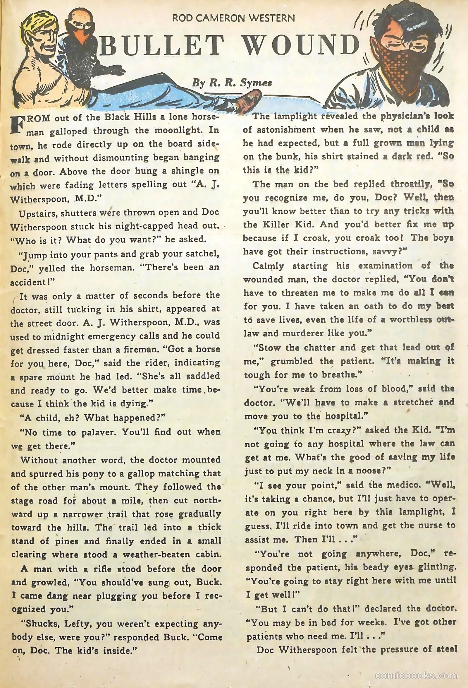 Rod Cameron Western #18 (1952) — page 25 of 36