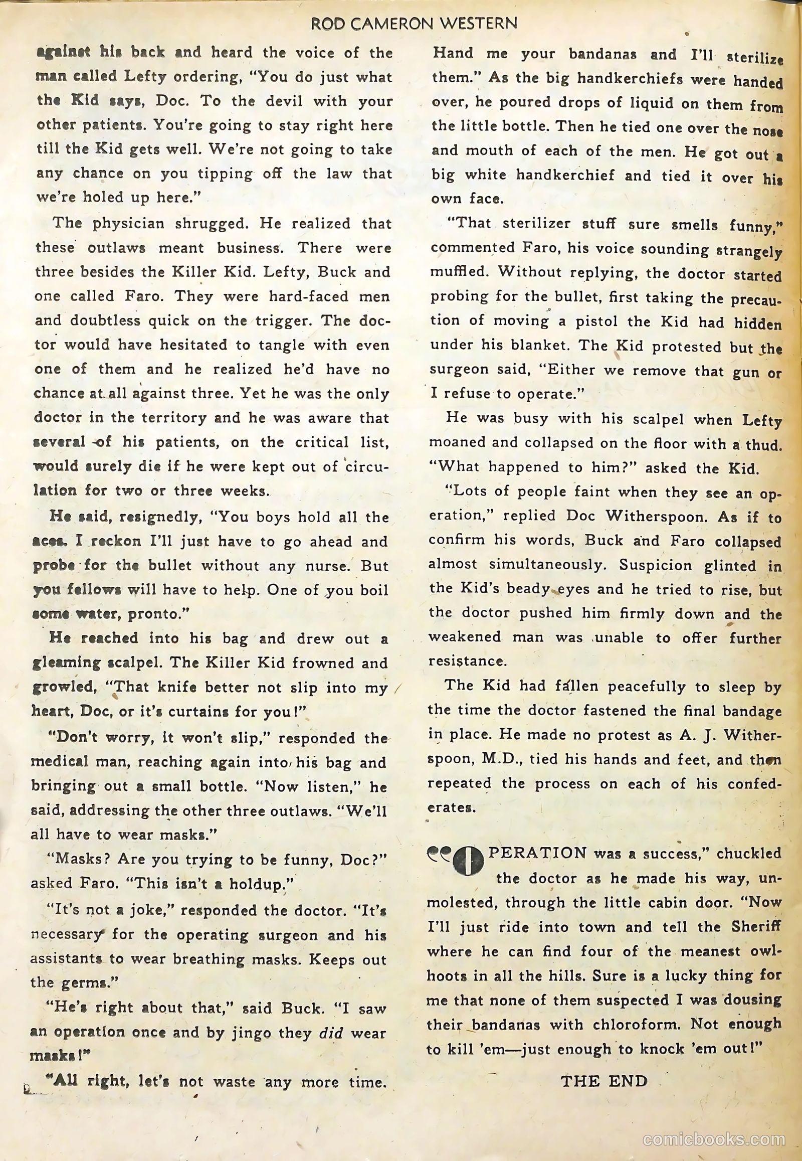 Rod Cameron Western #18 (1952) — page 26 of 36