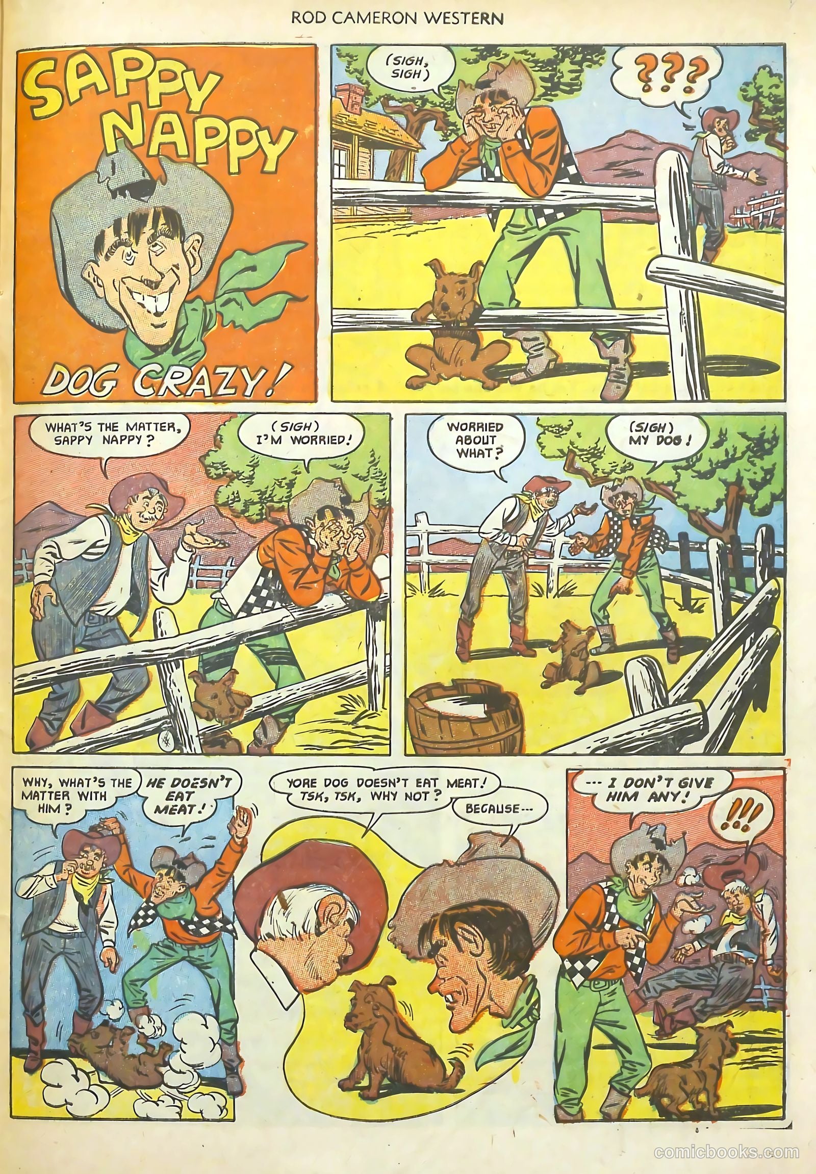 Rod Cameron Western #18 (1952) — page 27 of 36