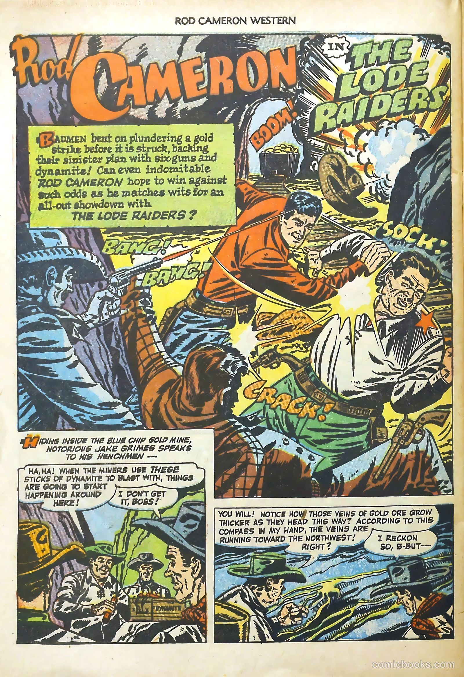 Rod Cameron Western #18 (1952) — page 28 of 36