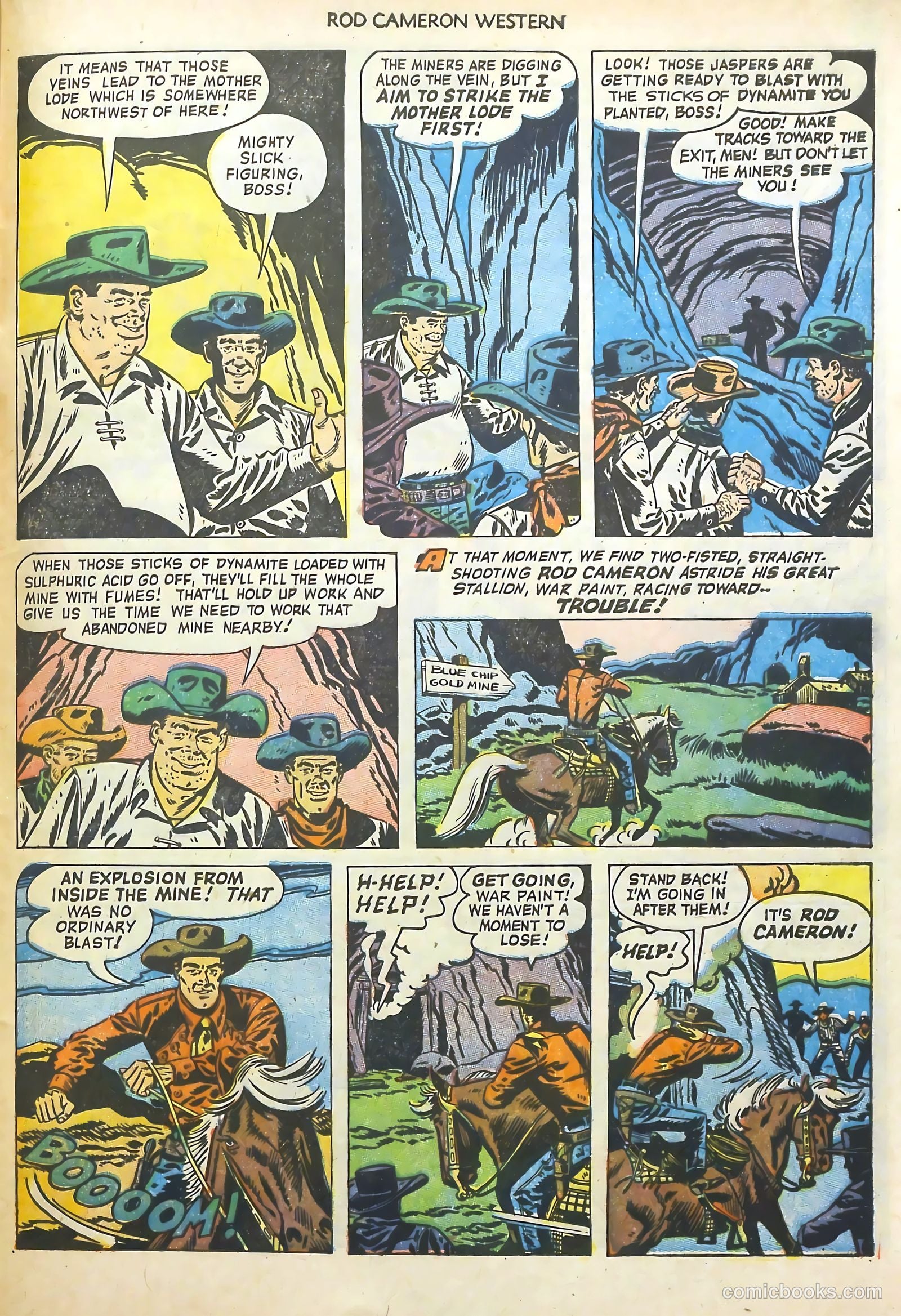 Rod Cameron Western #18 (1952) — page 29 of 36