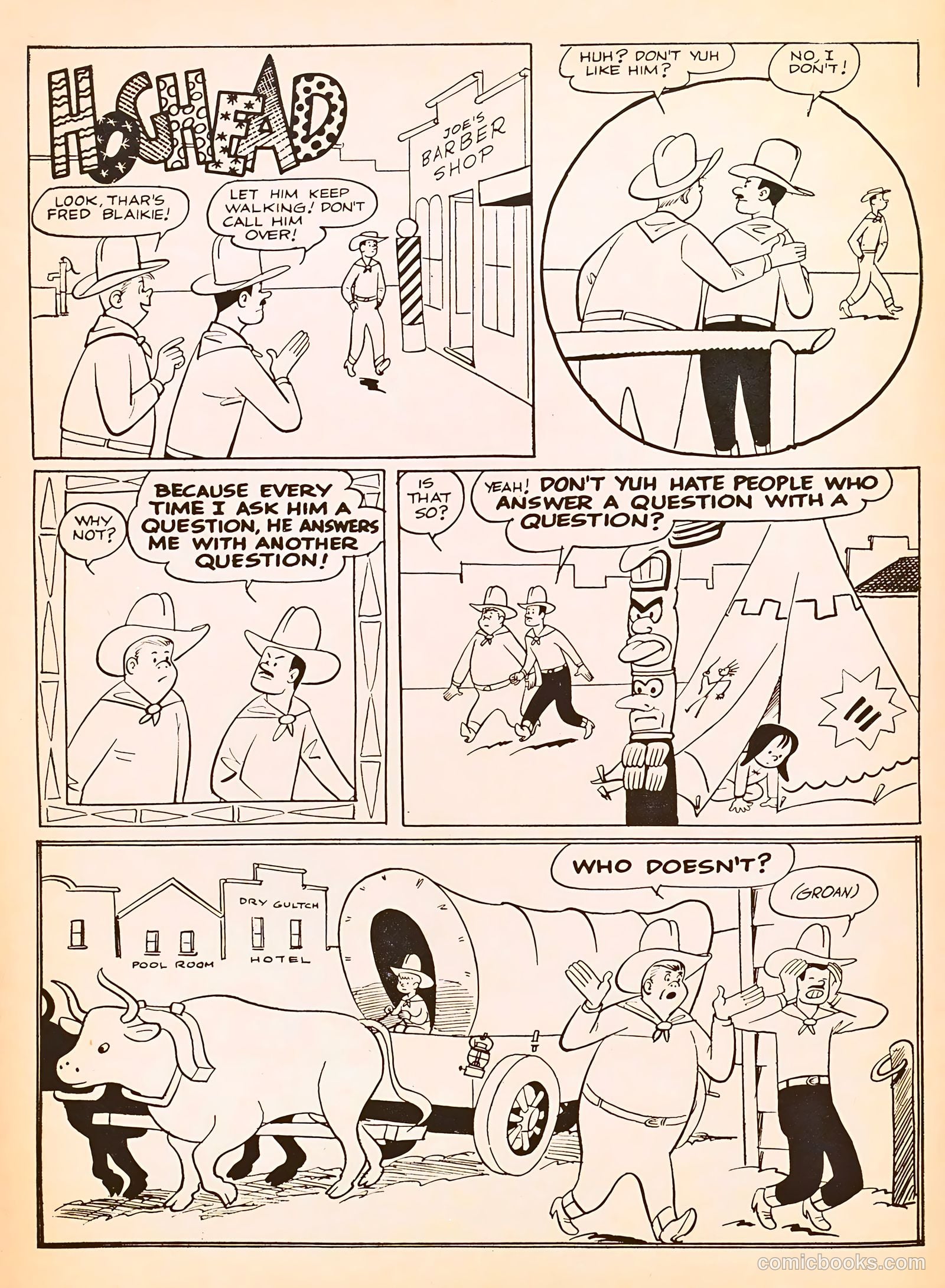 Rod Cameron Western #19 (1953) — page 2 of 36