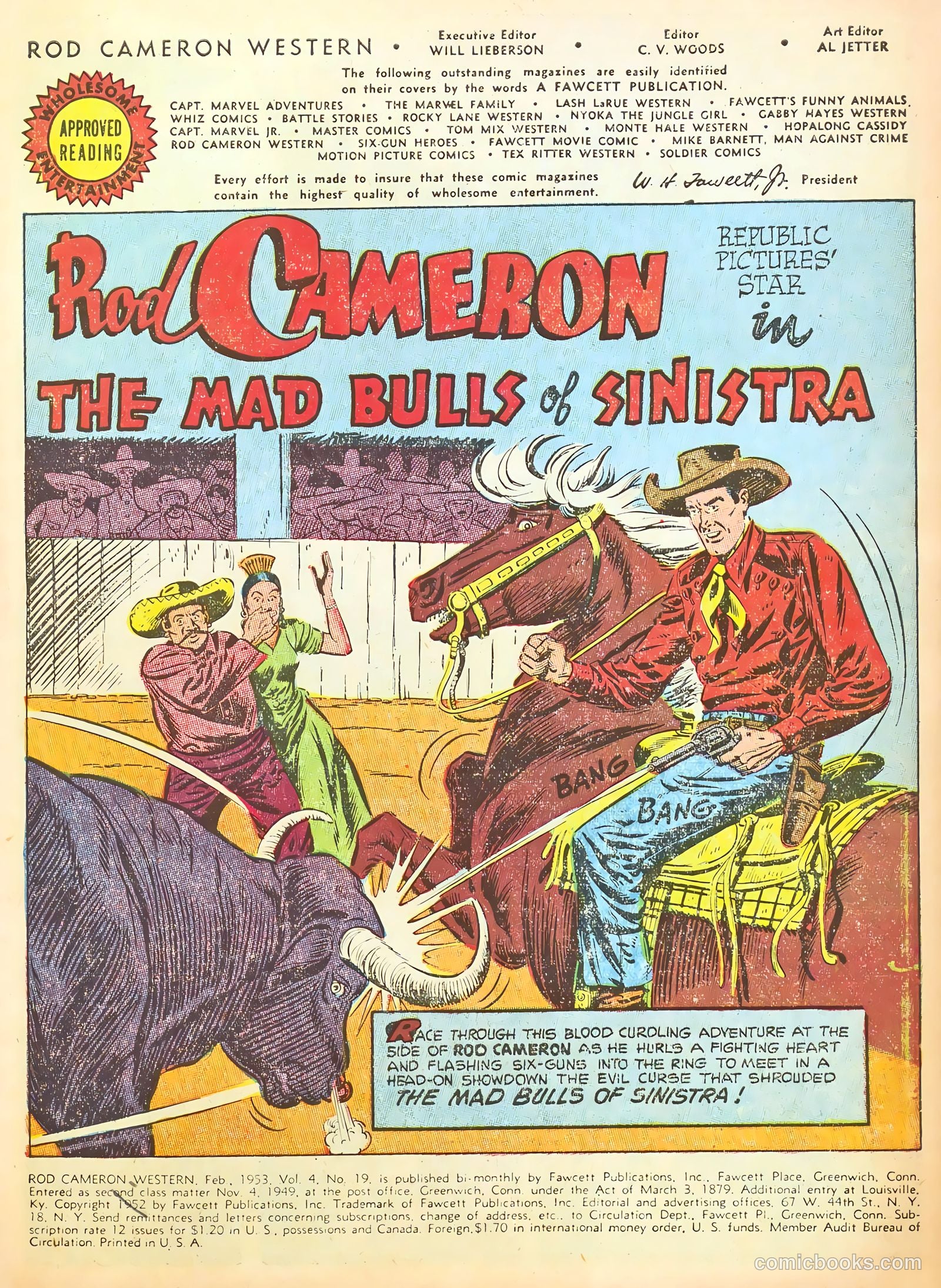 Rod Cameron Western #19 (1953) — page 3 of 36