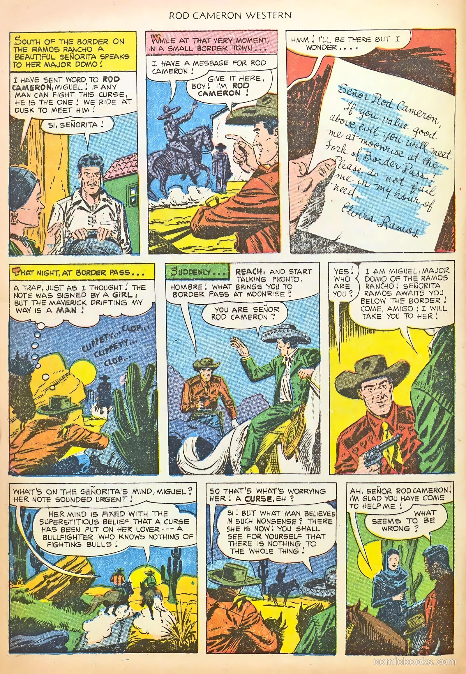 Rod Cameron Western #19 (1953) — page 4 of 36