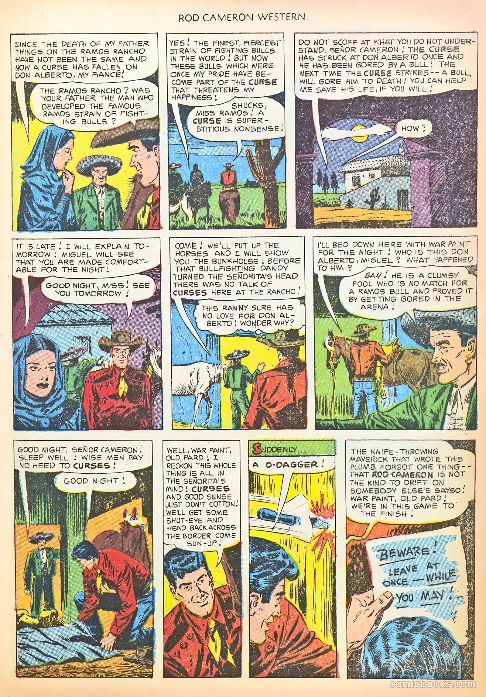 Rod Cameron Western #19 (1953) — page 5 of 36