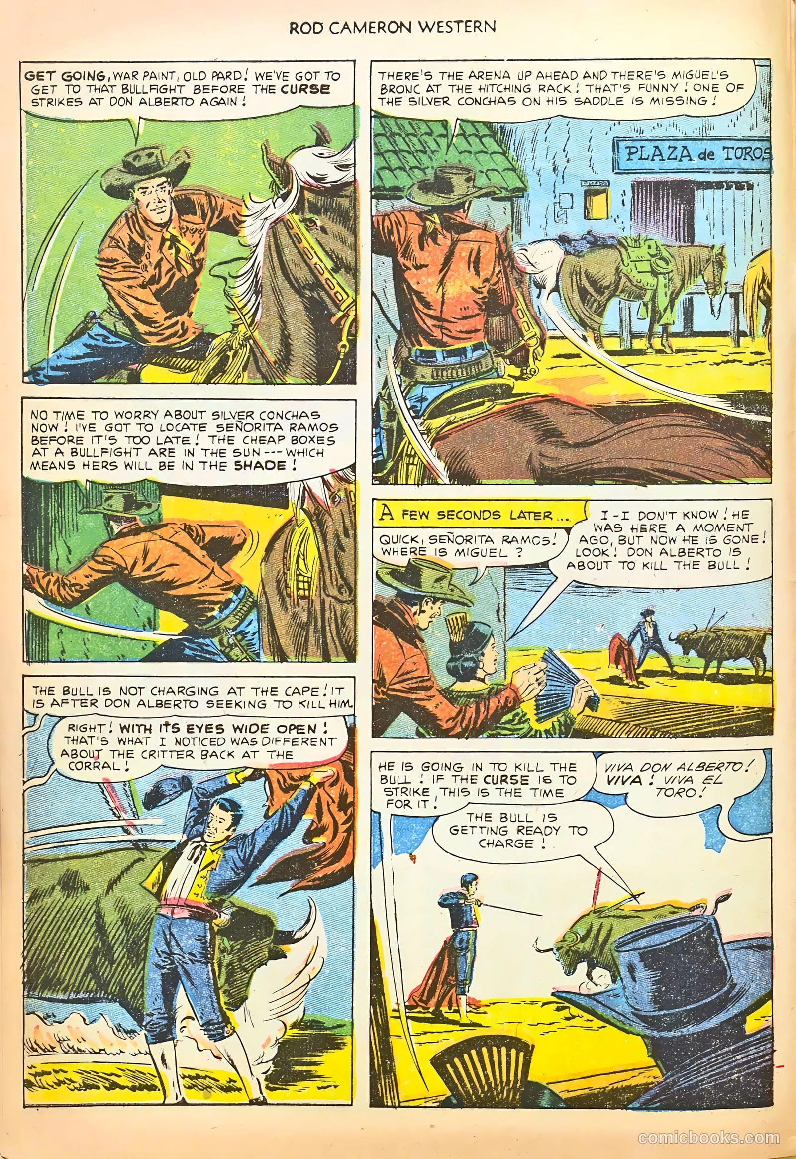 Rod Cameron Western #19 (1953) — page 8 of 36