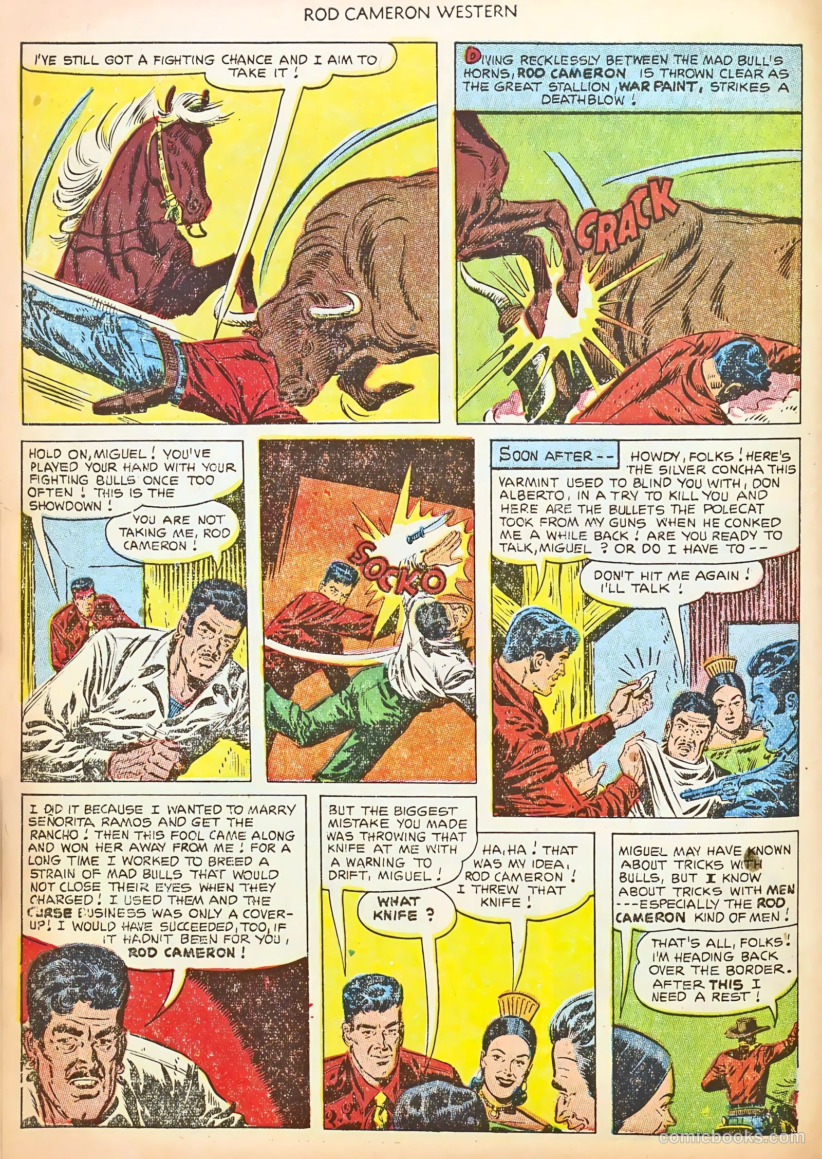 Rod Cameron Western #19 (1953) — page 10 of 36