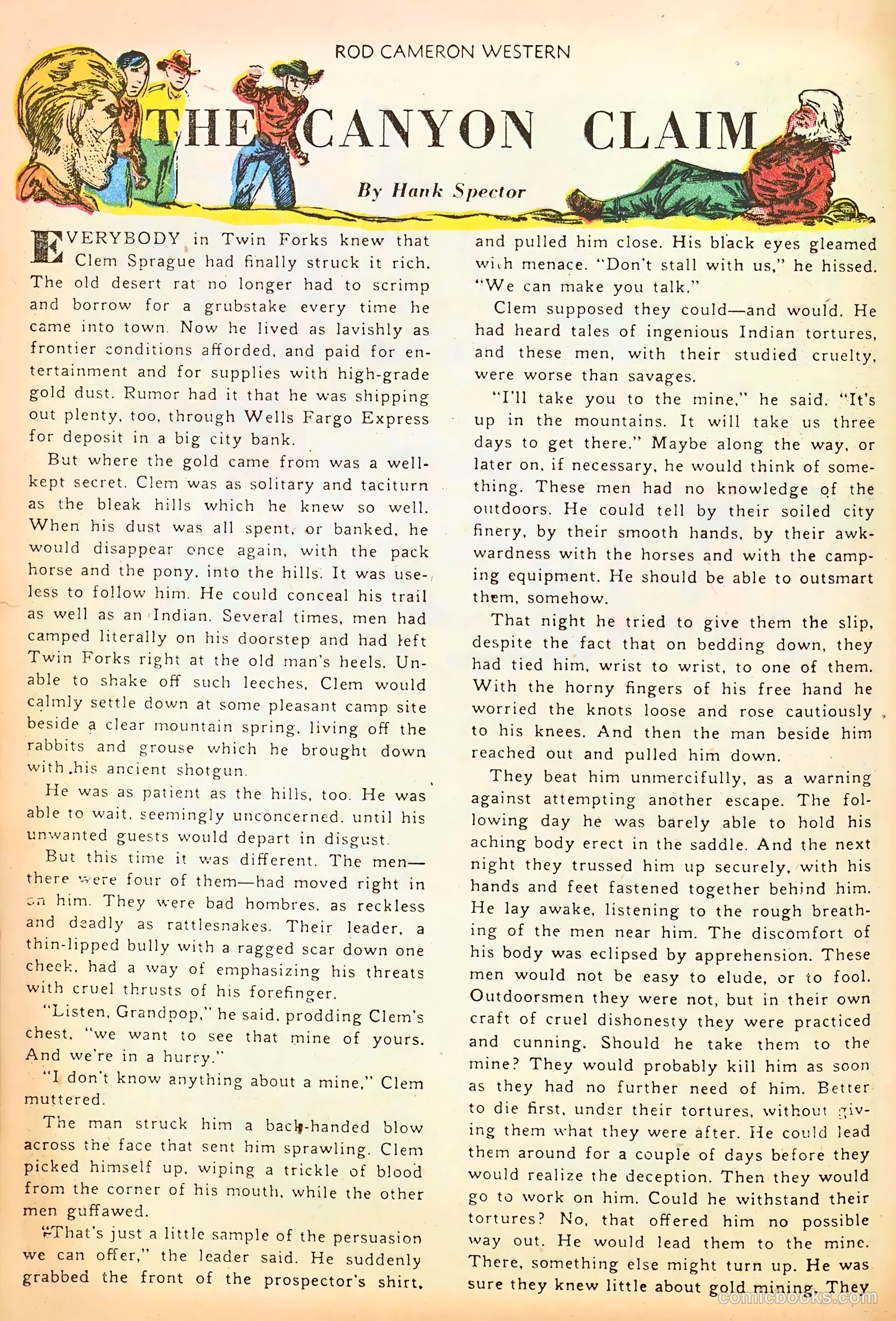 Rod Cameron Western #19 (1953) — page 12 of 36