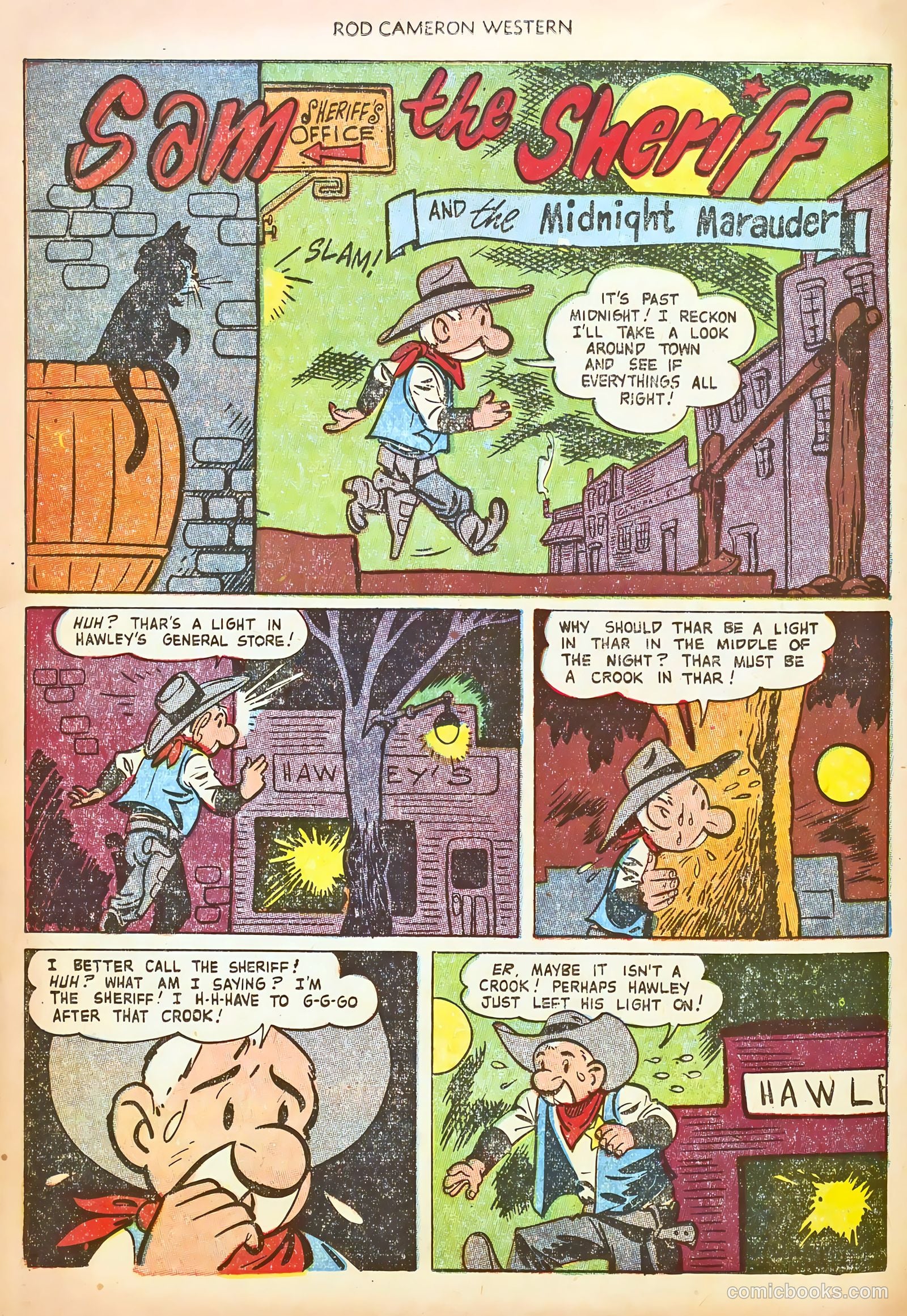 Rod Cameron Western #19 (1953) — page 14 of 36