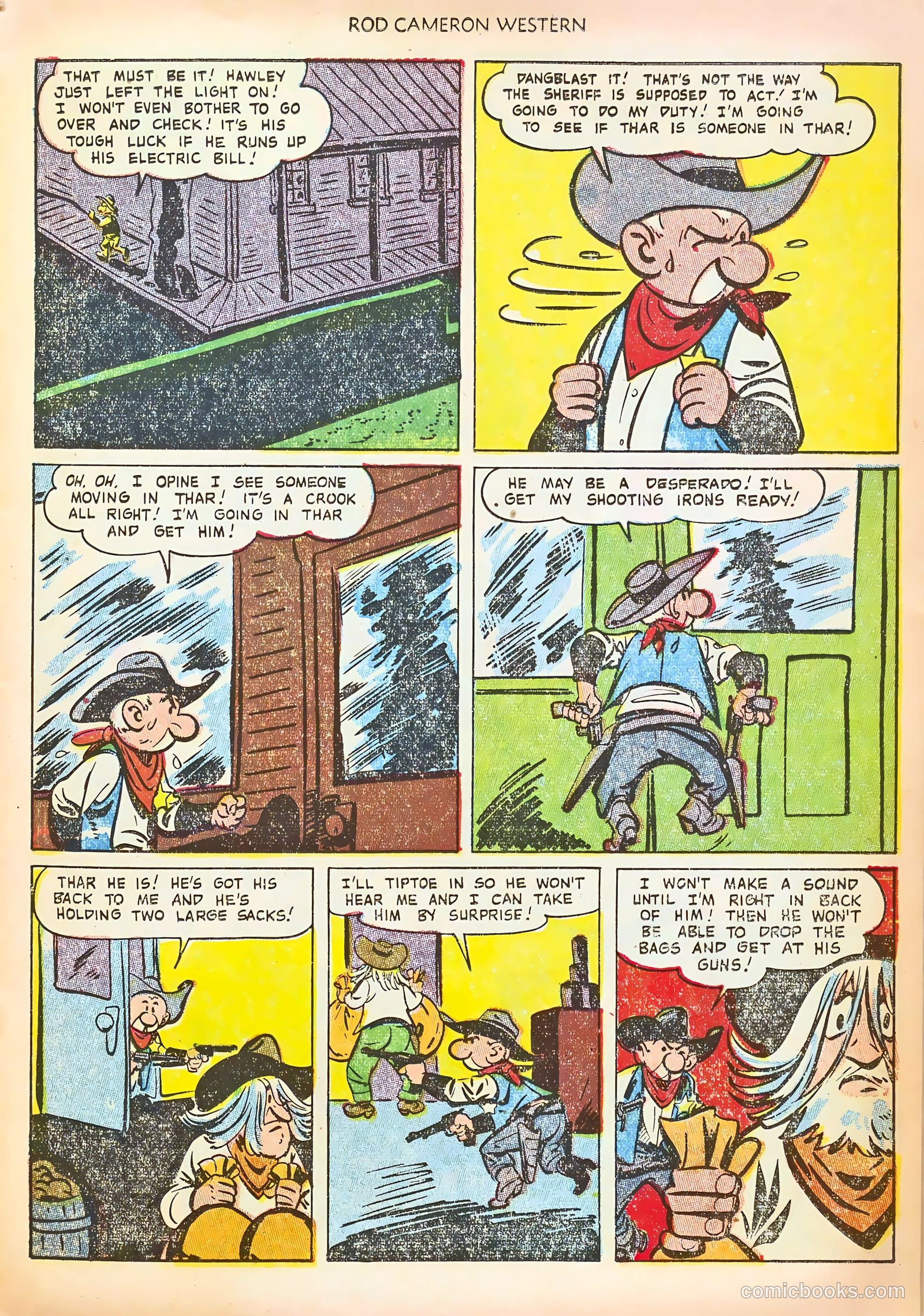 Rod Cameron Western #19 (1953) — page 15 of 36