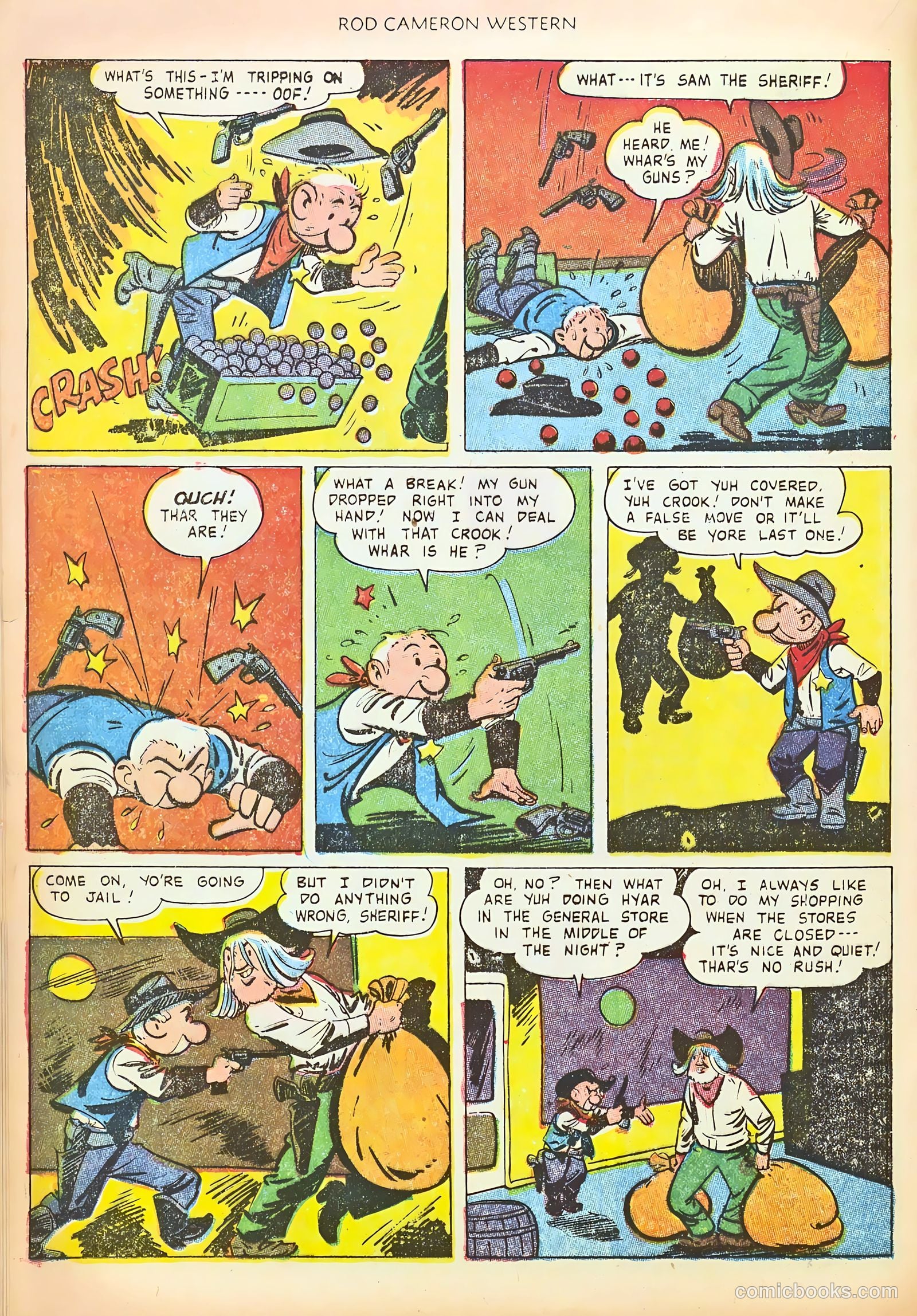 Rod Cameron Western #19 (1953) — page 16 of 36