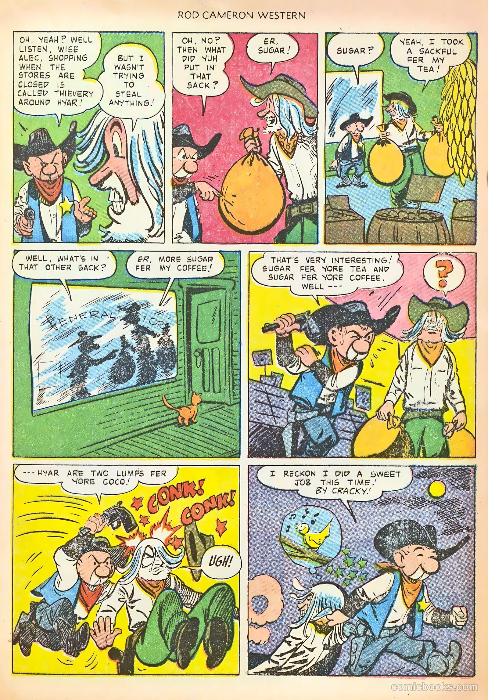 Rod Cameron Western #19 (1953) — page 17 of 36