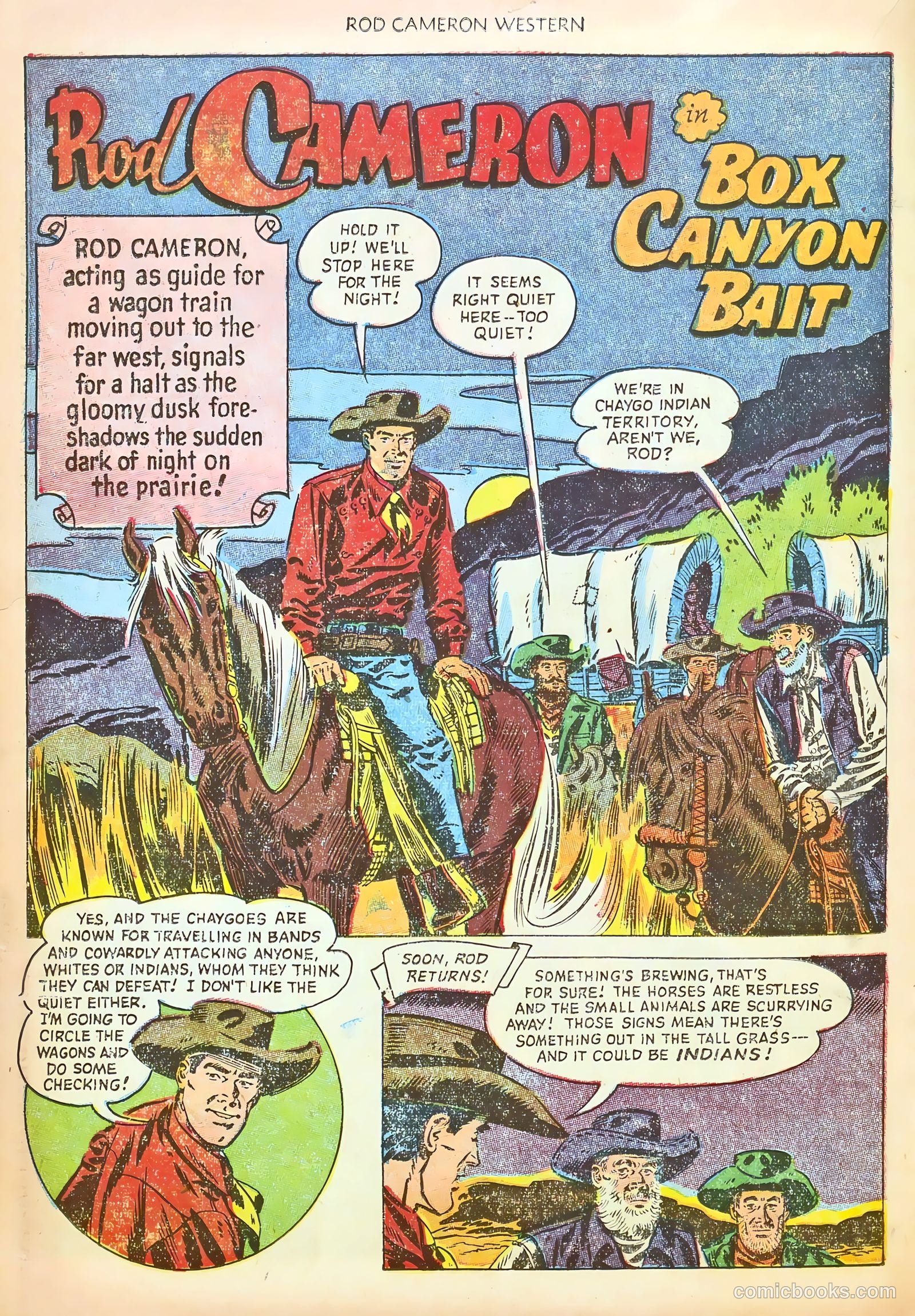 Rod Cameron Western #19 (1953) — page 18 of 36