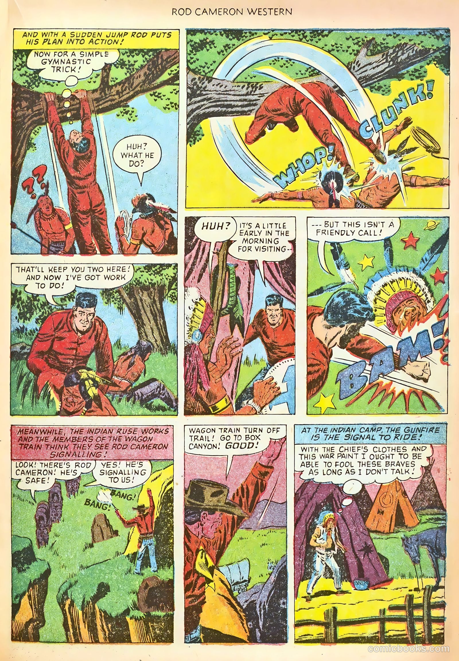 Rod Cameron Western #19 (1953) — page 21 of 36