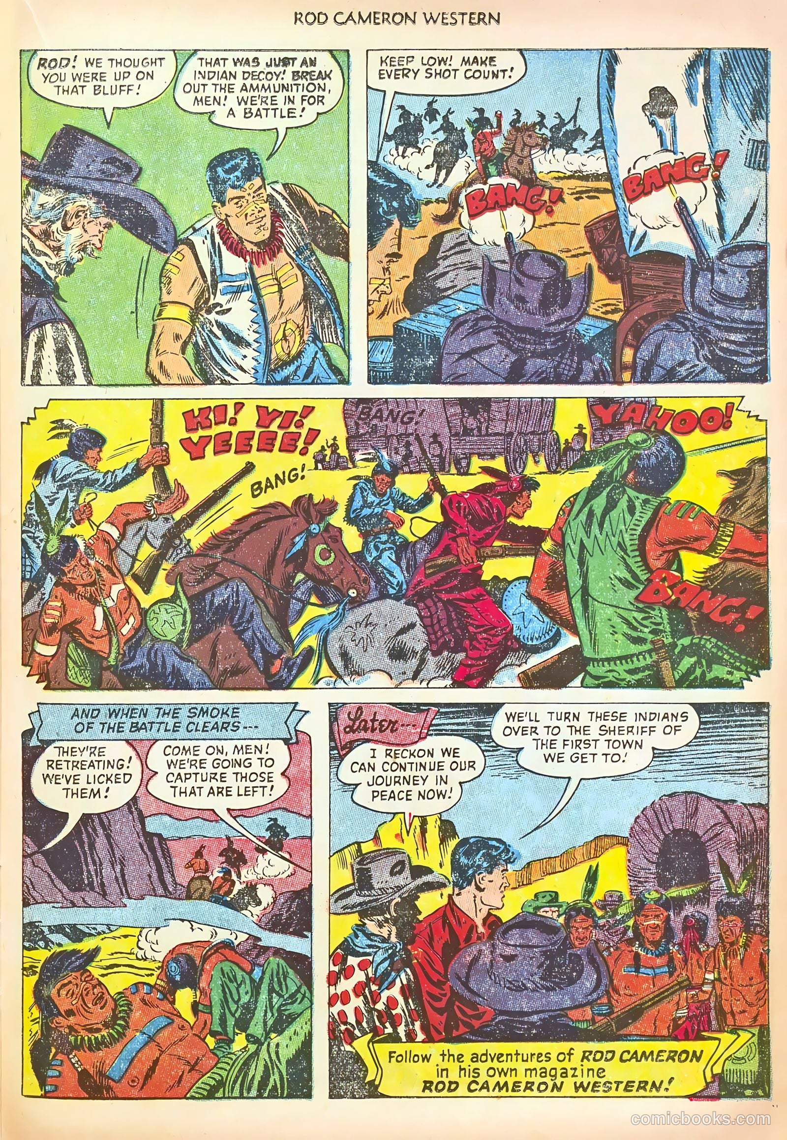 Rod Cameron Western #19 (1953) — page 23 of 36
