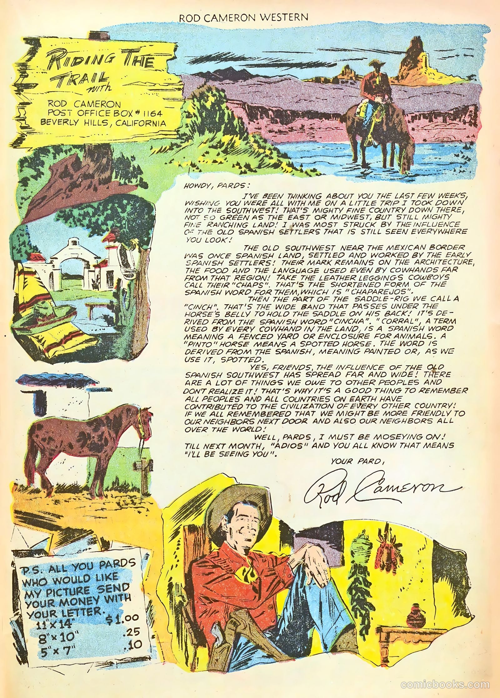 Rod Cameron Western #19 (1953) — page 25 of 36