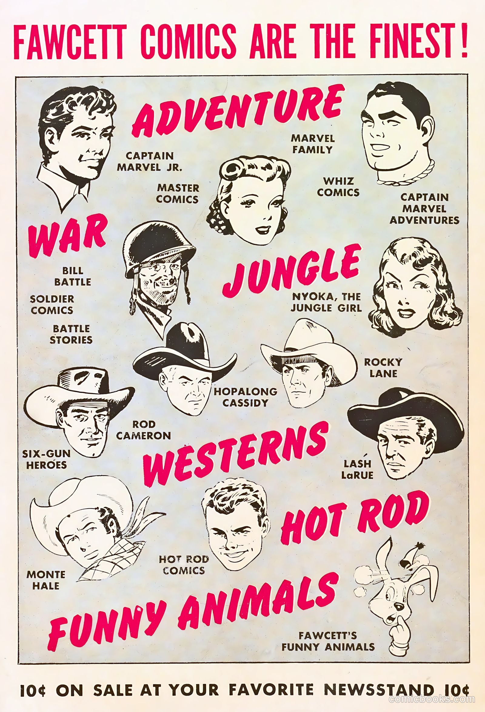 Rod Cameron Western #19 (1953) — page 36 of 36