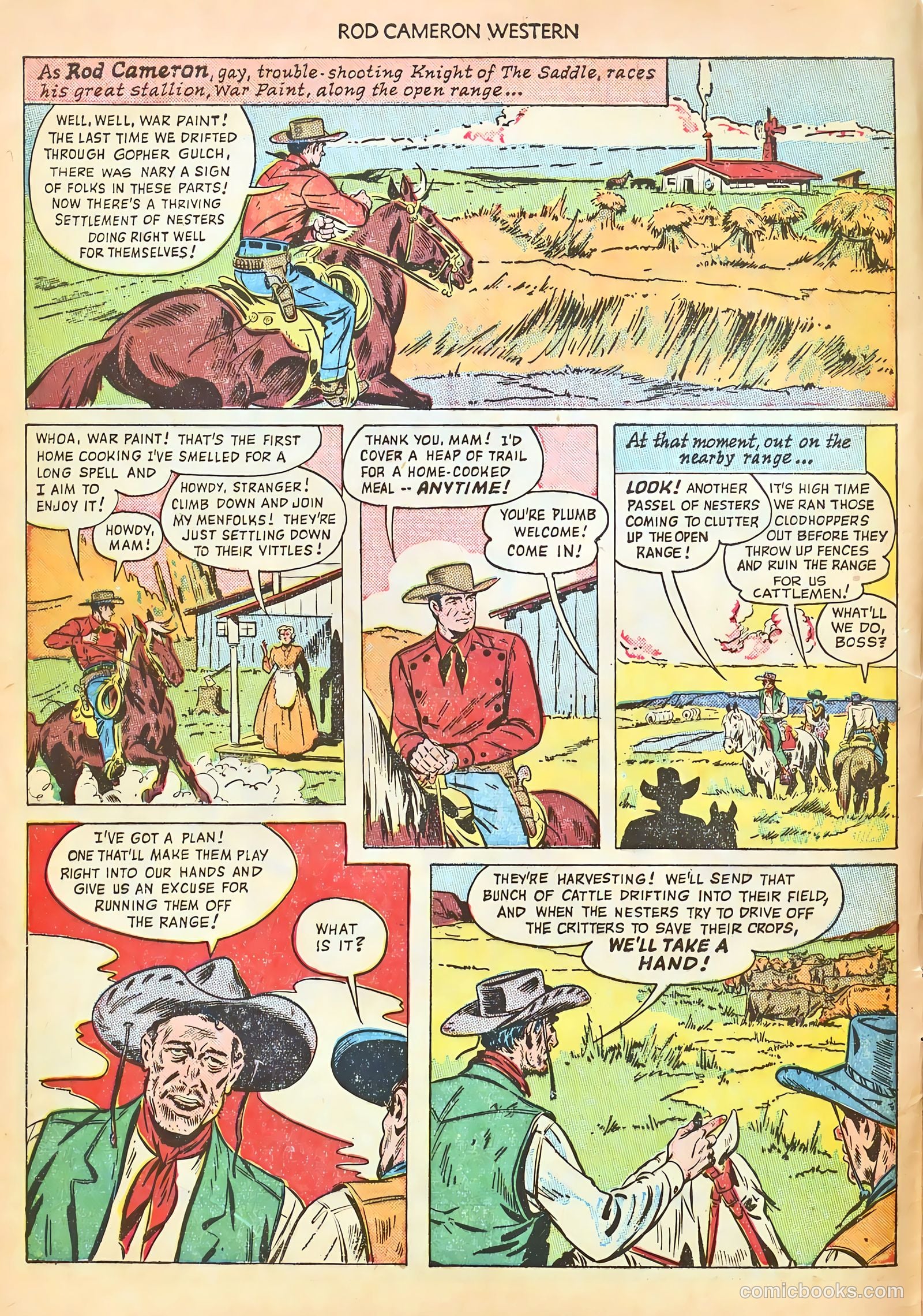 Rod Cameron Western #2 (1950) — page 4 of 36