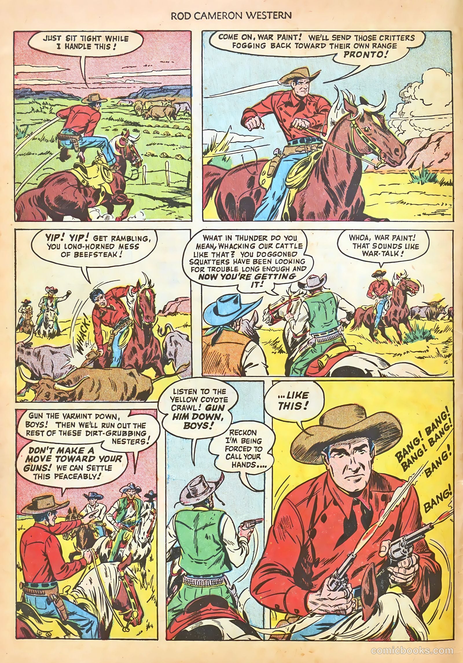 Rod Cameron Western #2 (1950) — page 6 of 36