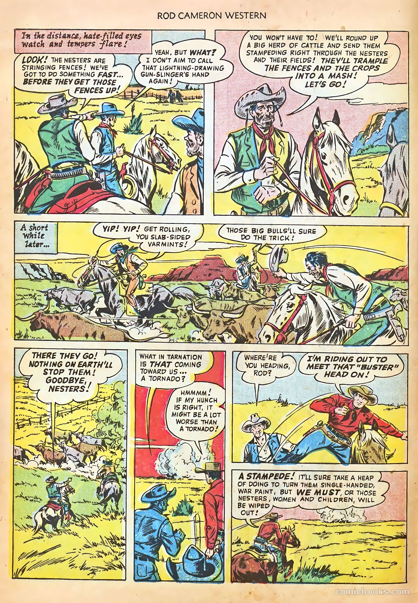 Rod Cameron Western #2 (1950) — page 8 of 36