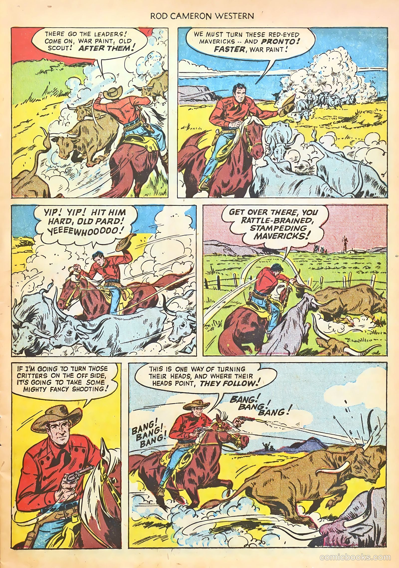 Rod Cameron Western #2 (1950) — page 9 of 36