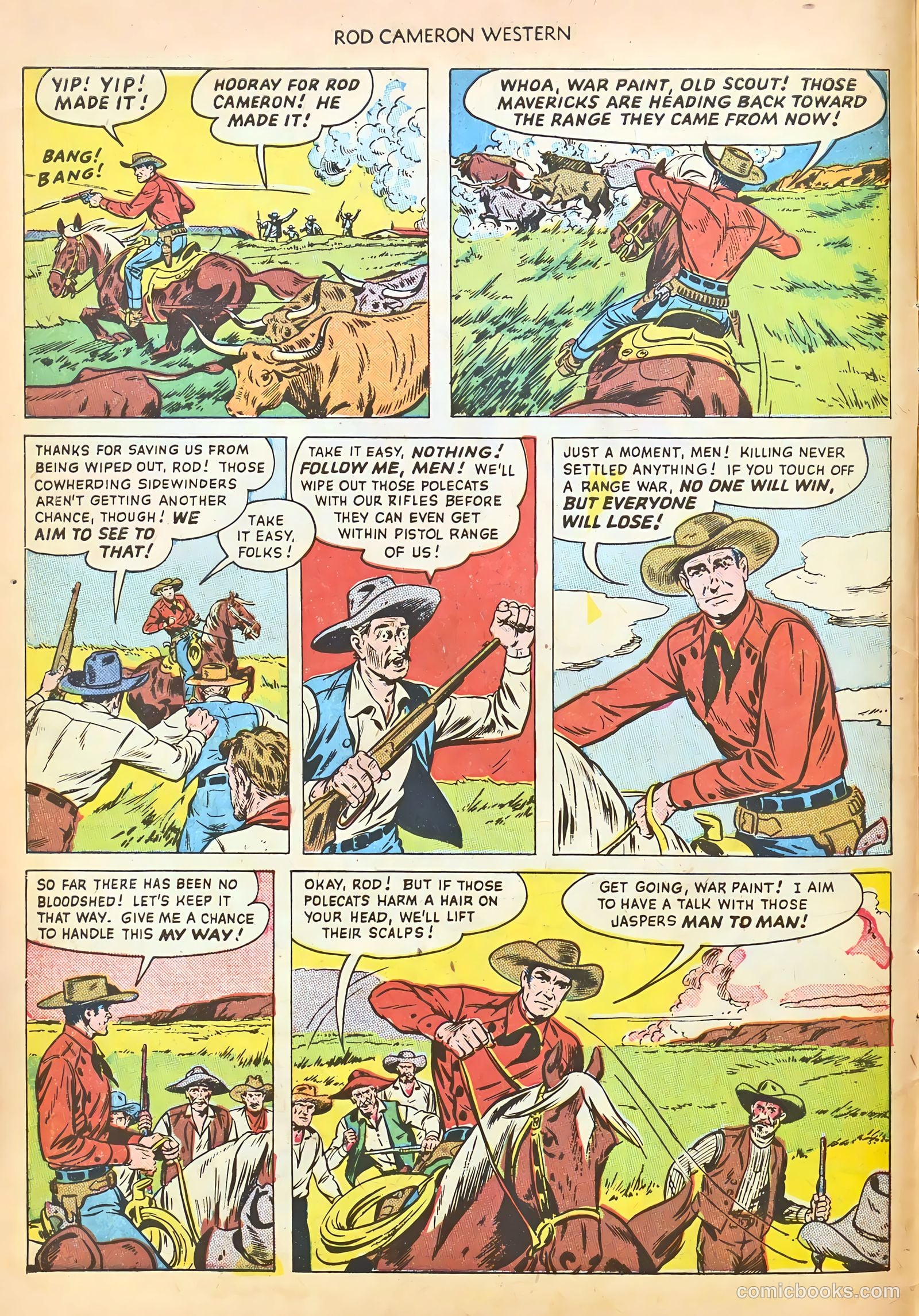 Rod Cameron Western #2 (1950) — page 10 of 36