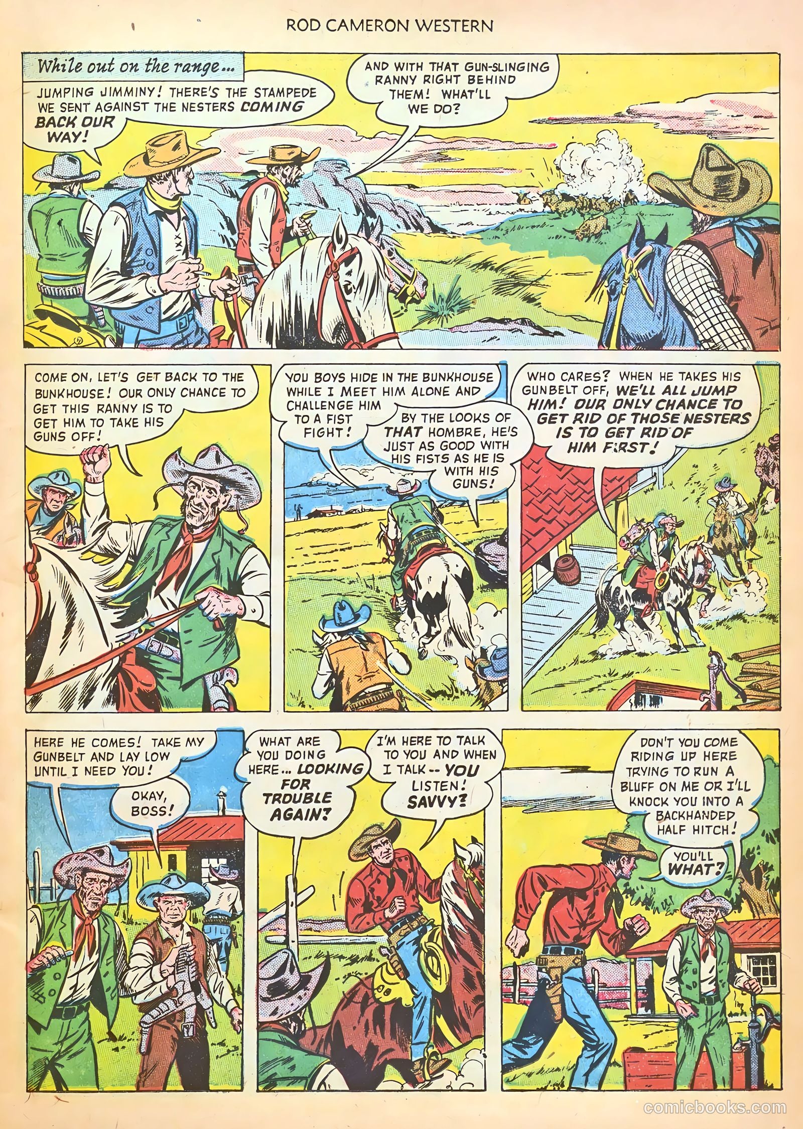 Rod Cameron Western #2 (1950) — page 11 of 36