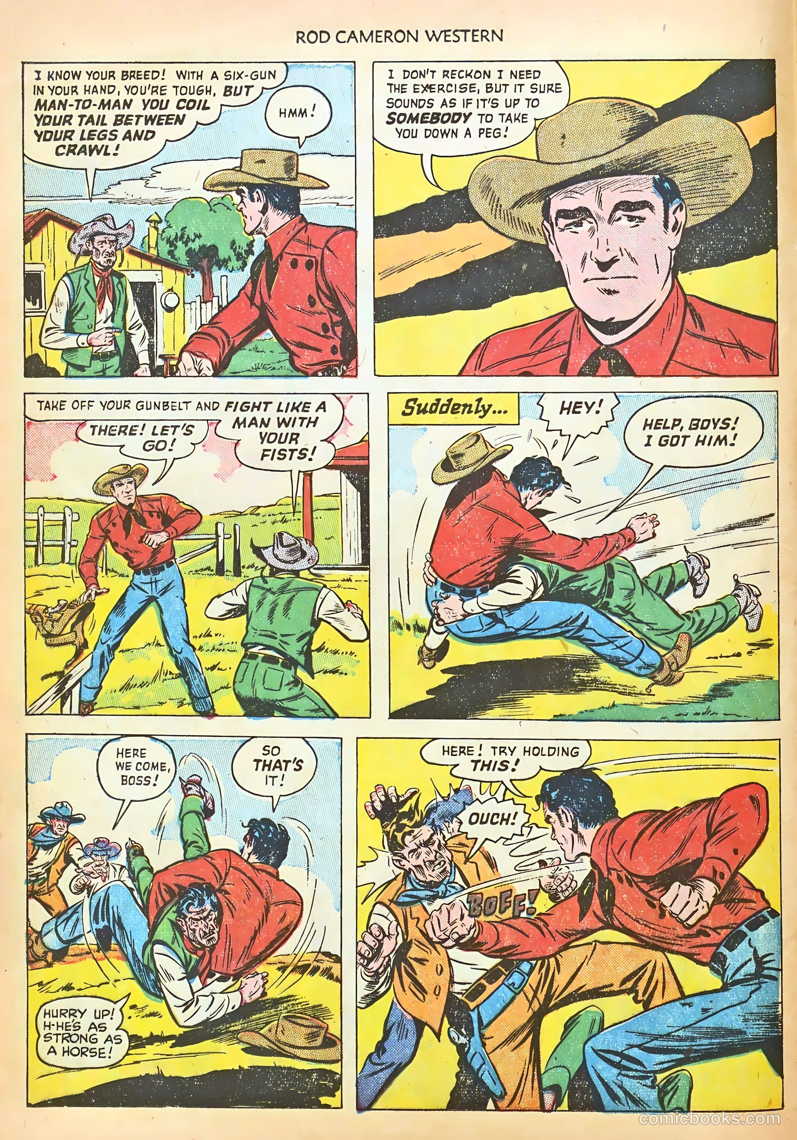 Rod Cameron Western #2 (1950) — page 12 of 36