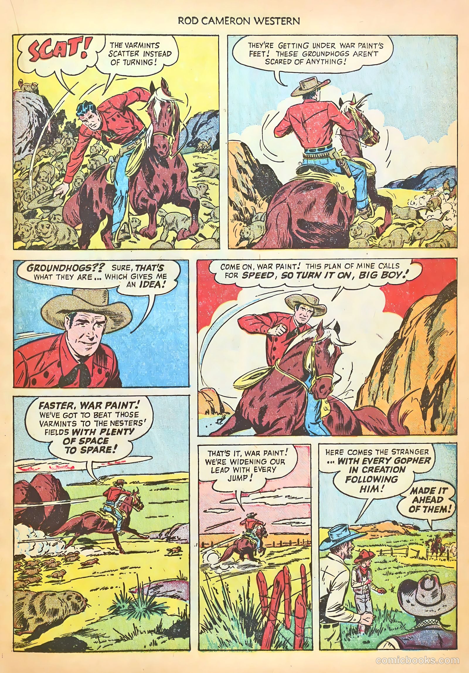 Rod Cameron Western #2 (1950) — page 17 of 36