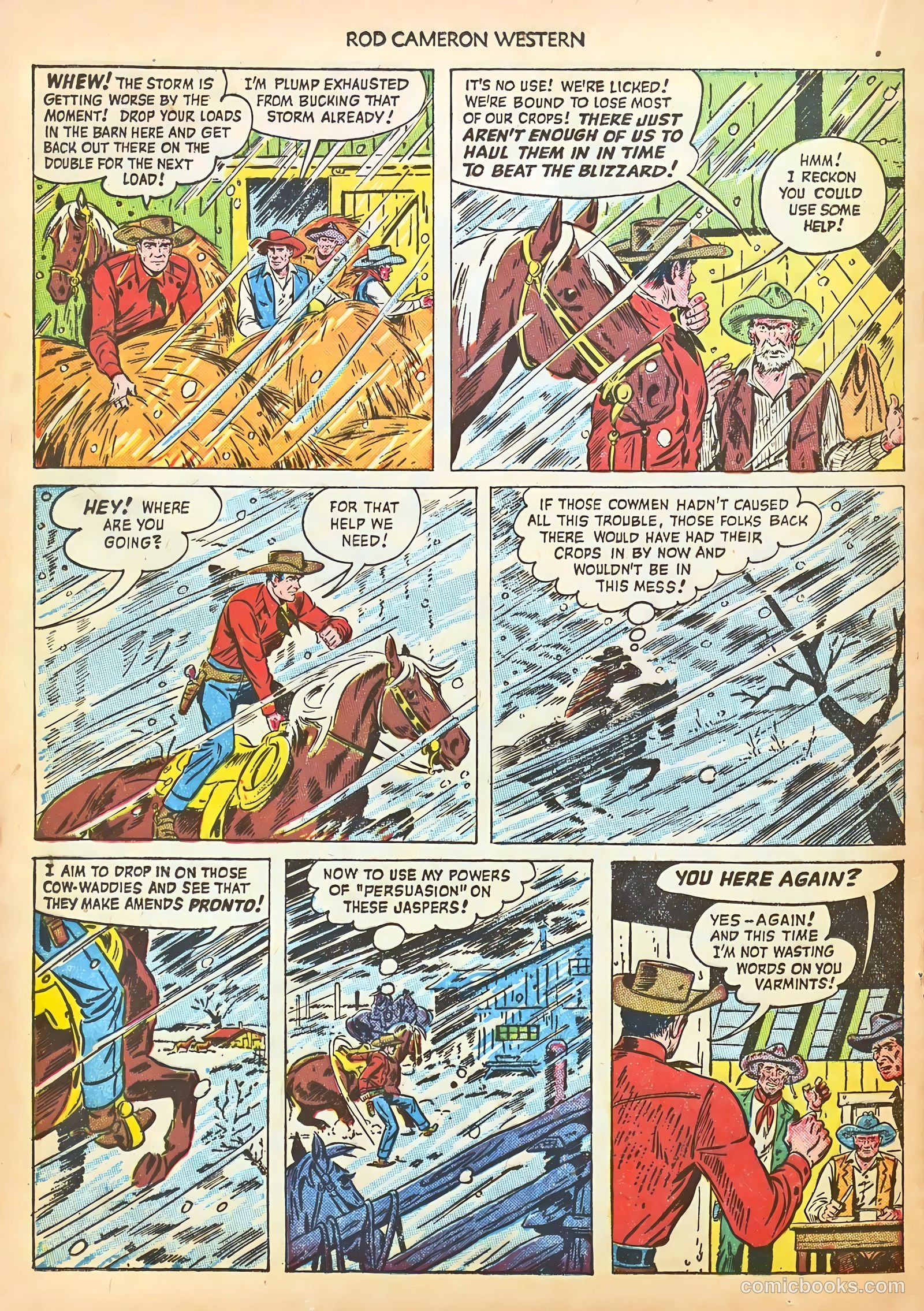 Rod Cameron Western #2 (1950) — page 20 of 36