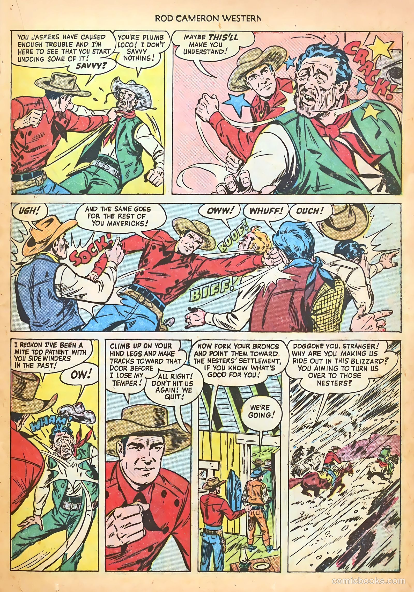 Rod Cameron Western #2 (1950) — page 21 of 36