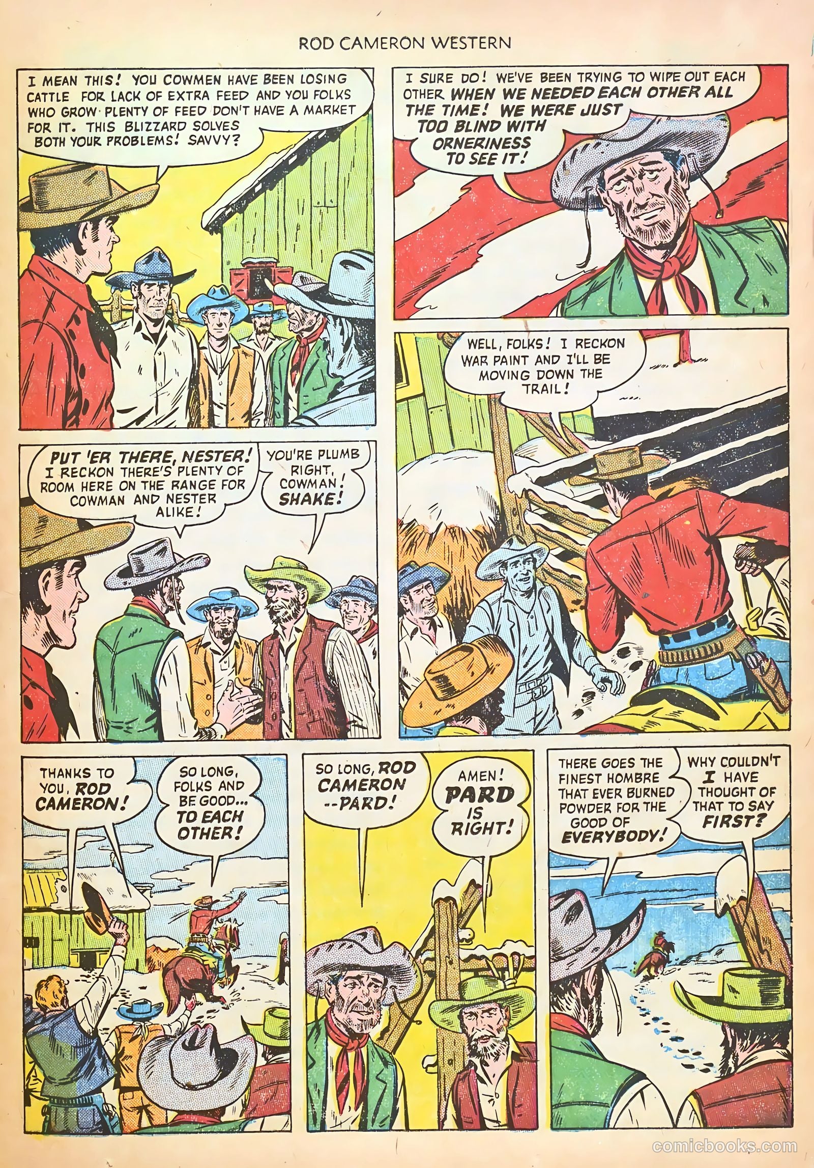 Rod Cameron Western #2 (1950) — page 25 of 36