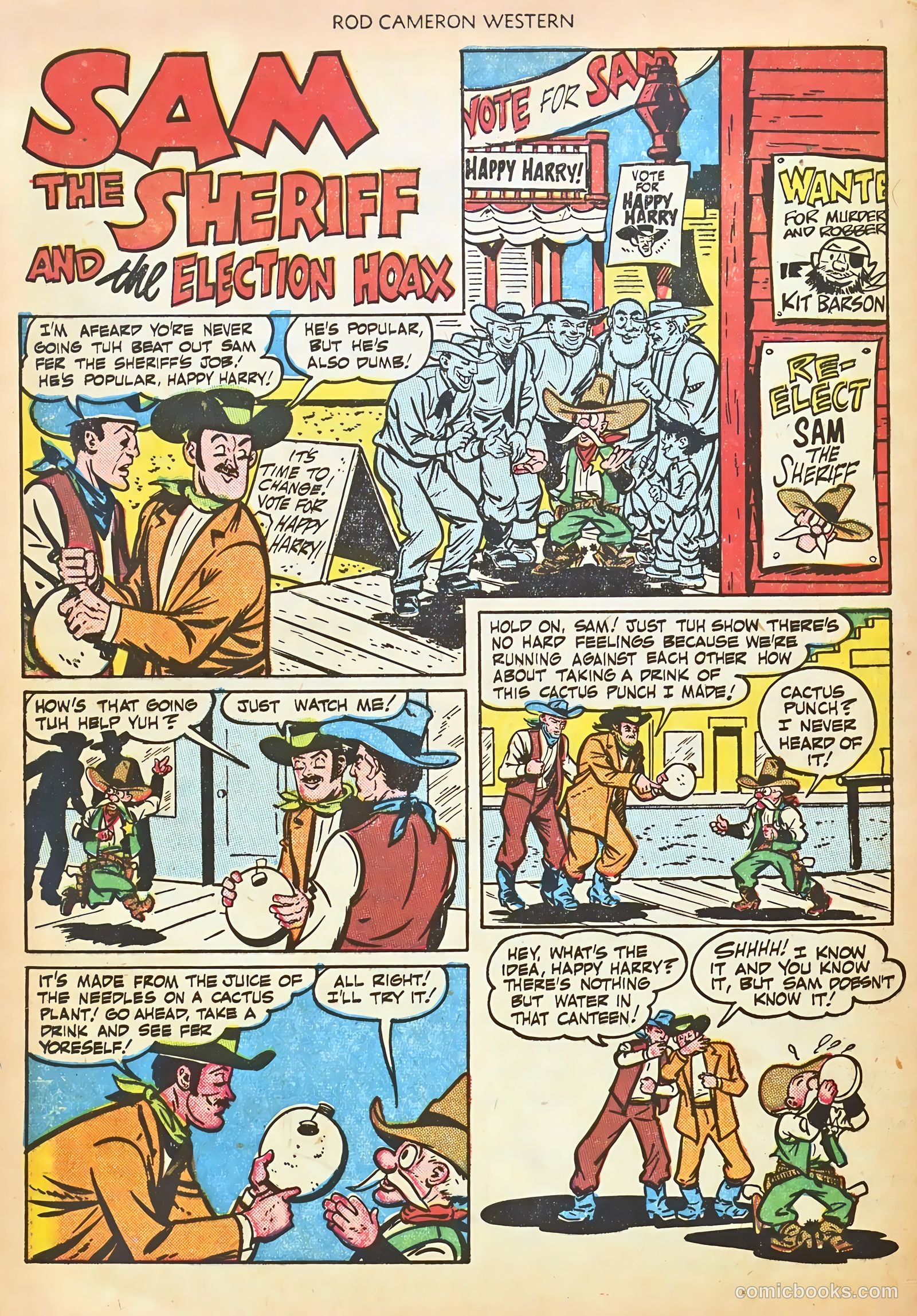 Rod Cameron Western #2 (1950) — page 28 of 36