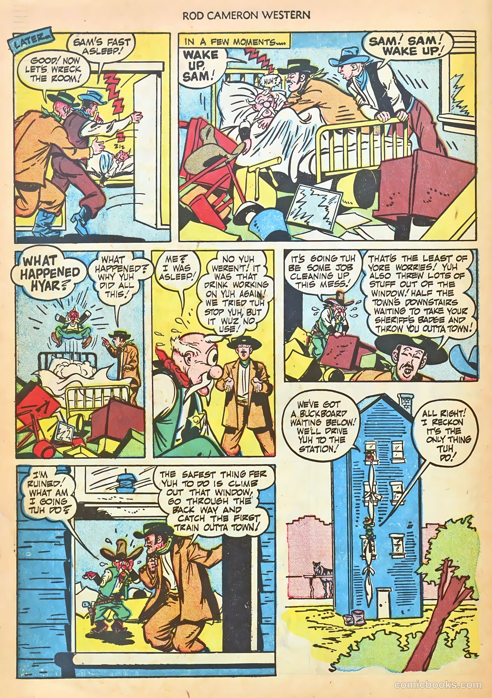 Rod Cameron Western #2 (1950) — page 30 of 36
