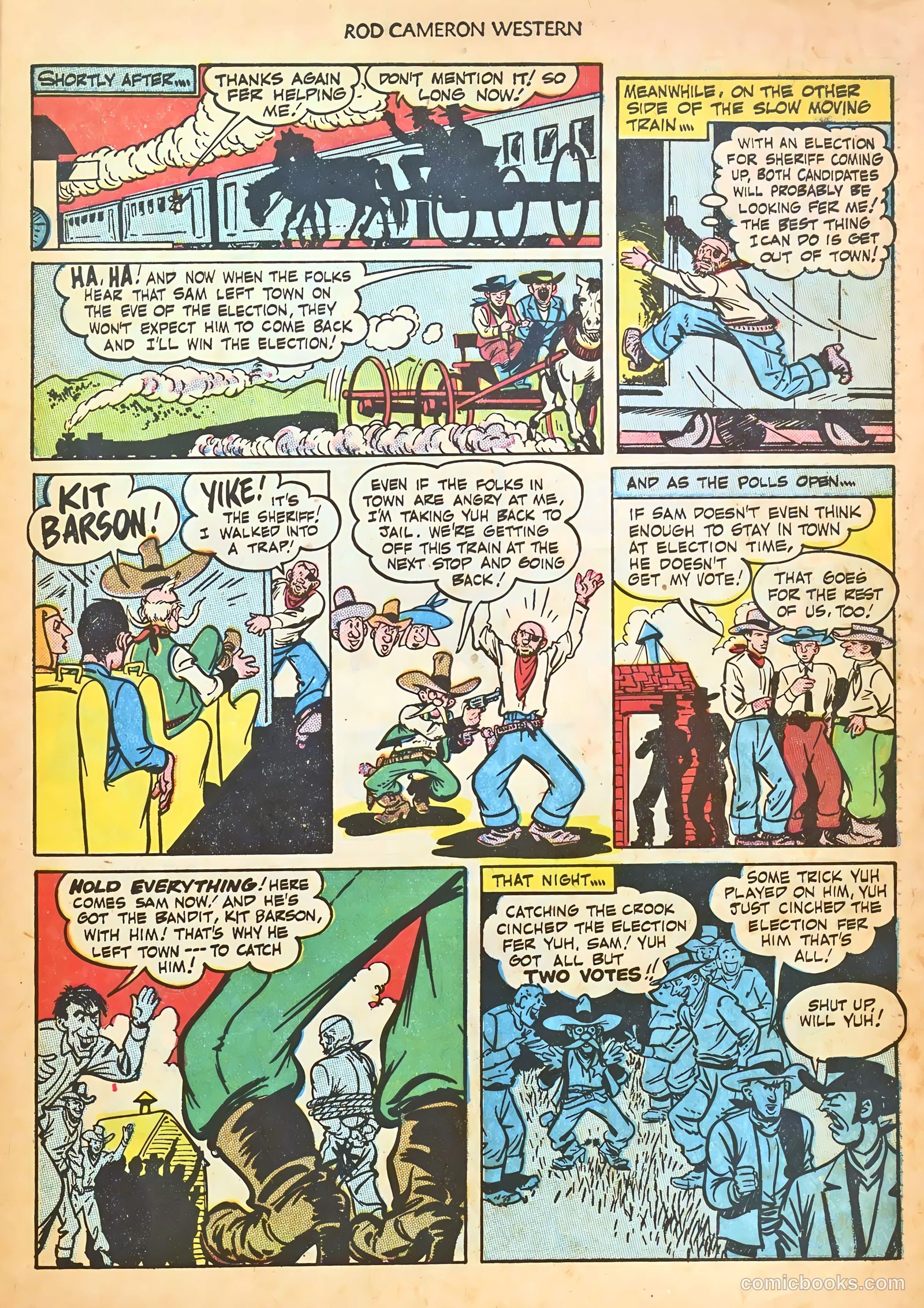 Rod Cameron Western #2 (1950) — page 31 of 36