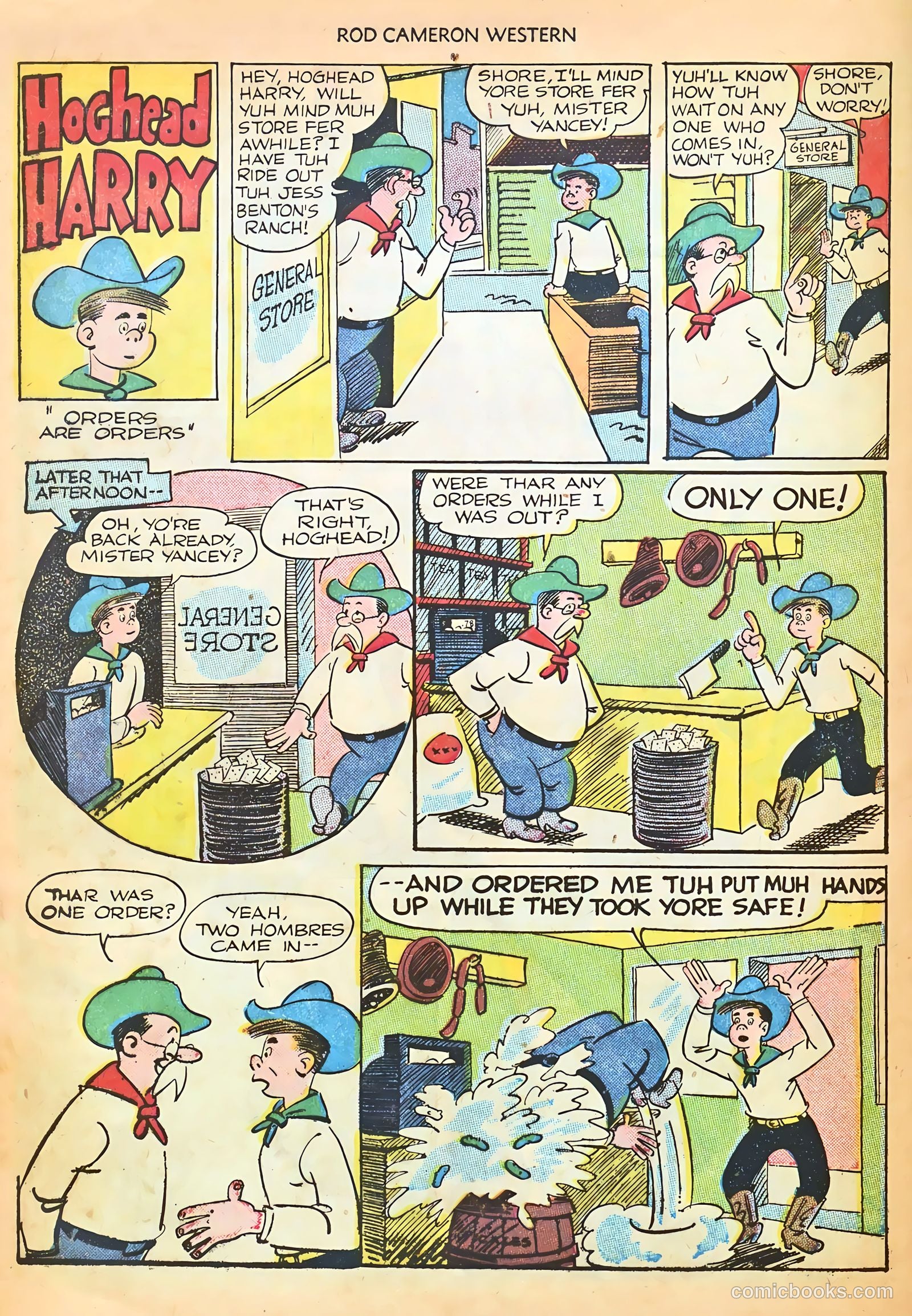 Rod Cameron Western #2 (1950) — page 32 of 36