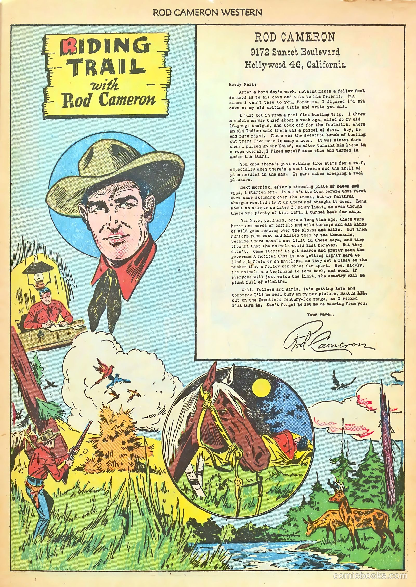 Rod Cameron Western #2 (1950) — page 33 of 36
