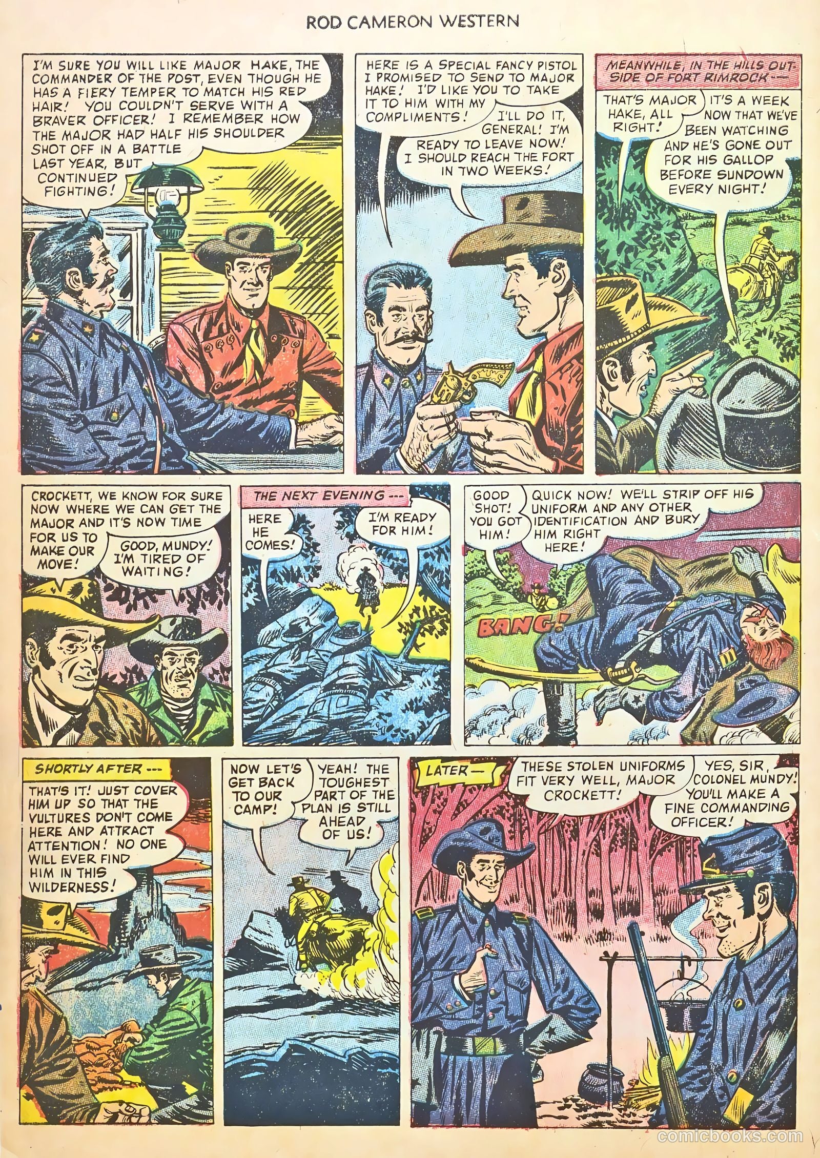Rod Cameron Western #20 (1953) — page 4 of 36