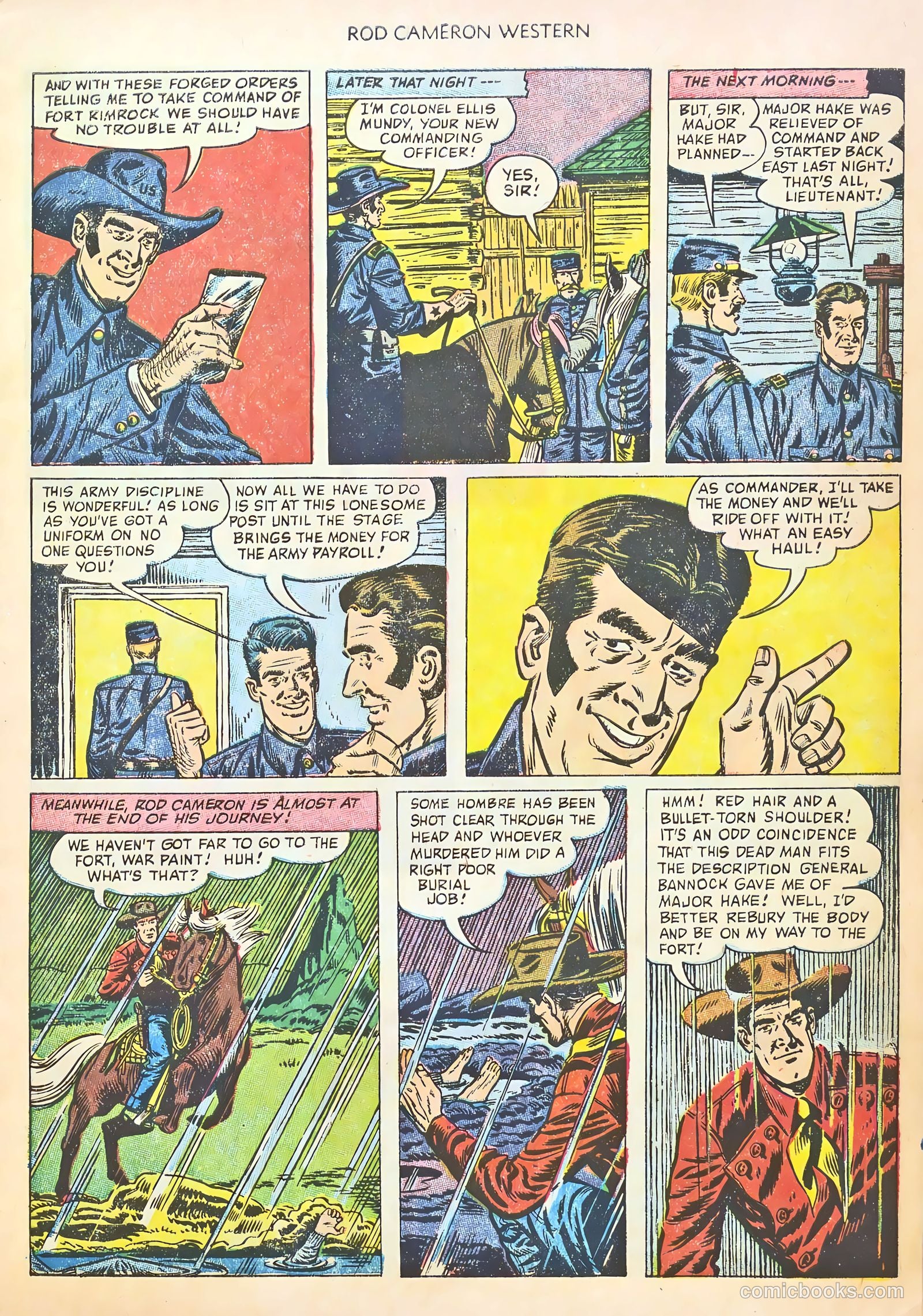 Rod Cameron Western #20 (1953) — page 5 of 36