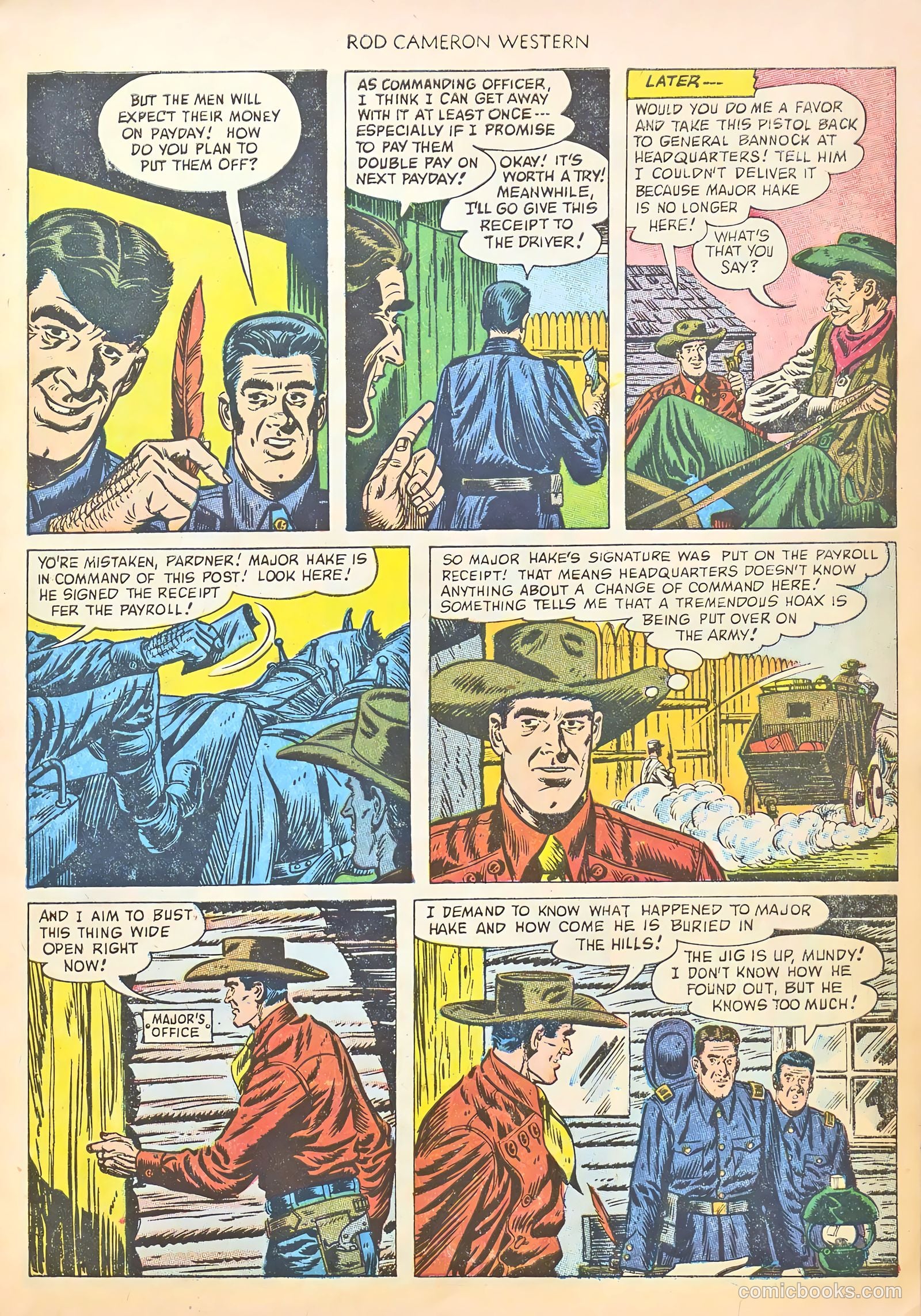 Rod Cameron Western #20 (1953) — page 7 of 36