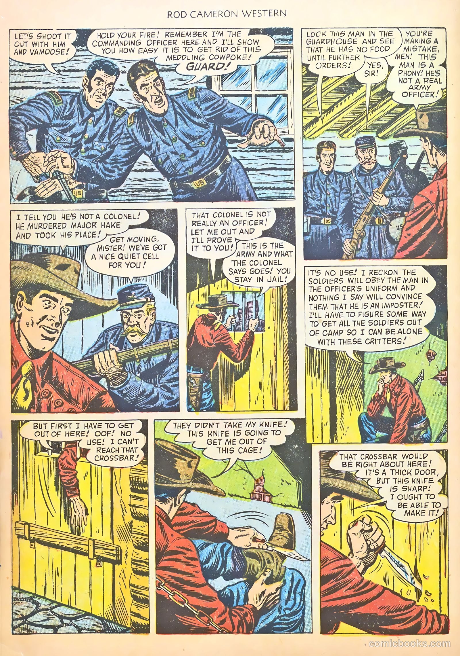 Rod Cameron Western #20 (1953) — page 8 of 36