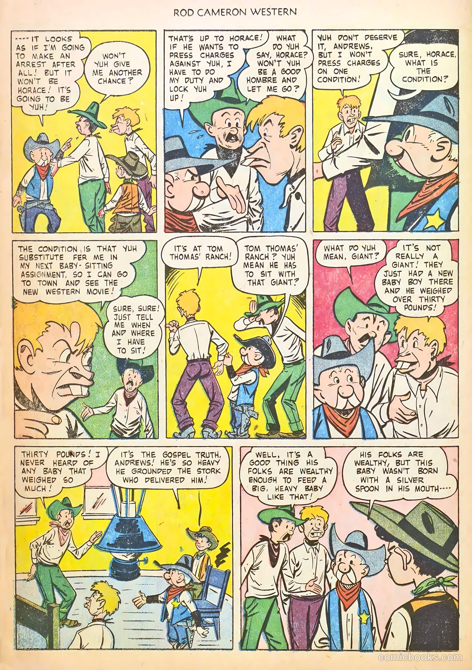 Rod Cameron Western #20 (1953) — page 14 of 36