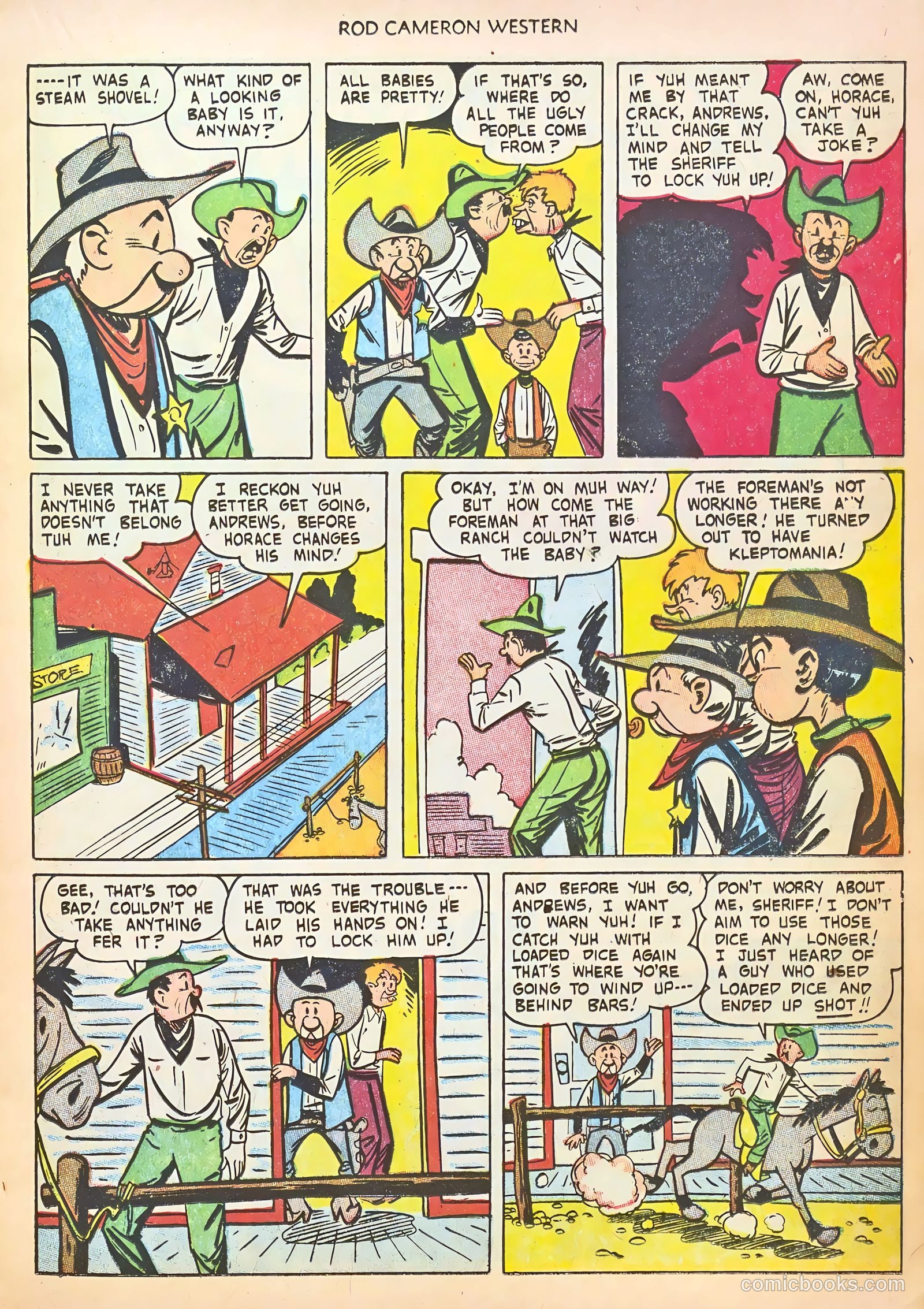 Rod Cameron Western #20 (1953) — page 15 of 36