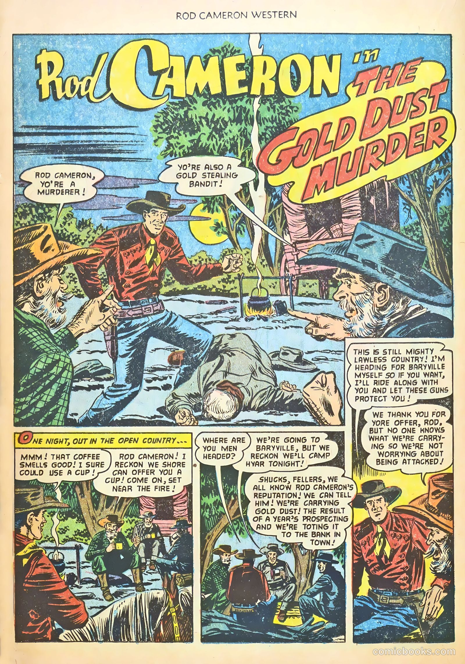 Rod Cameron Western #20 (1953) — page 16 of 36
