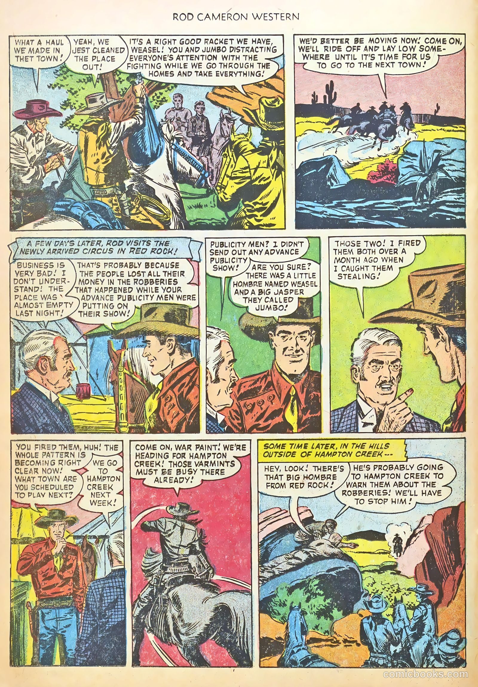 Rod Cameron Western #20 (1953) — page 26 of 36