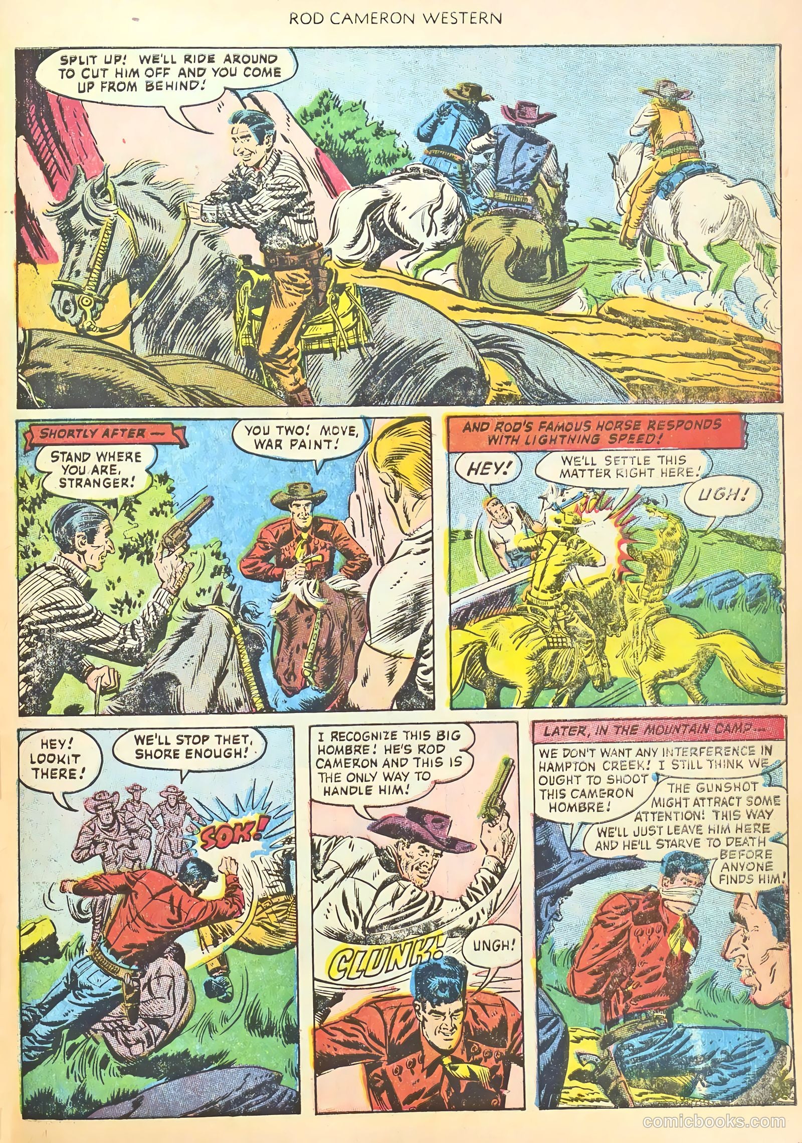Rod Cameron Western #20 (1953) — page 27 of 36
